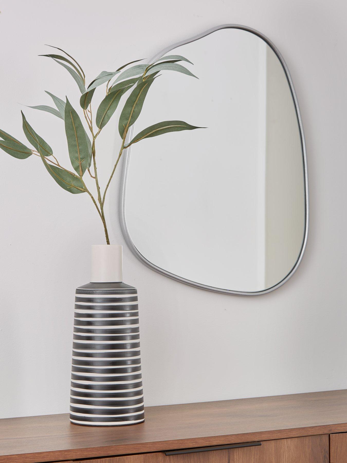 The Very Collection Silver Pond Mirror - 44x55cm