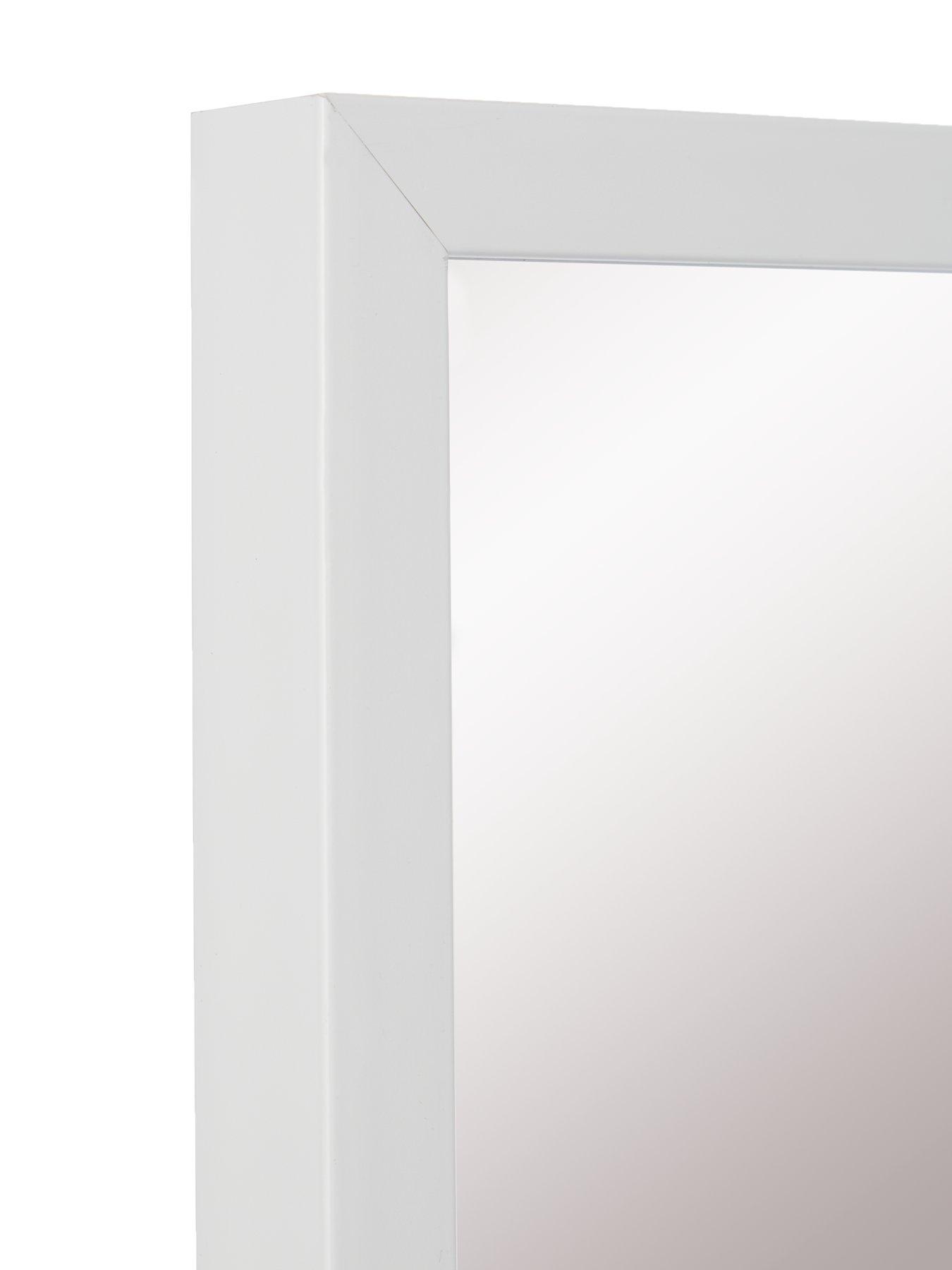  image of the-very-collection-square-mirror-white-55x55cm