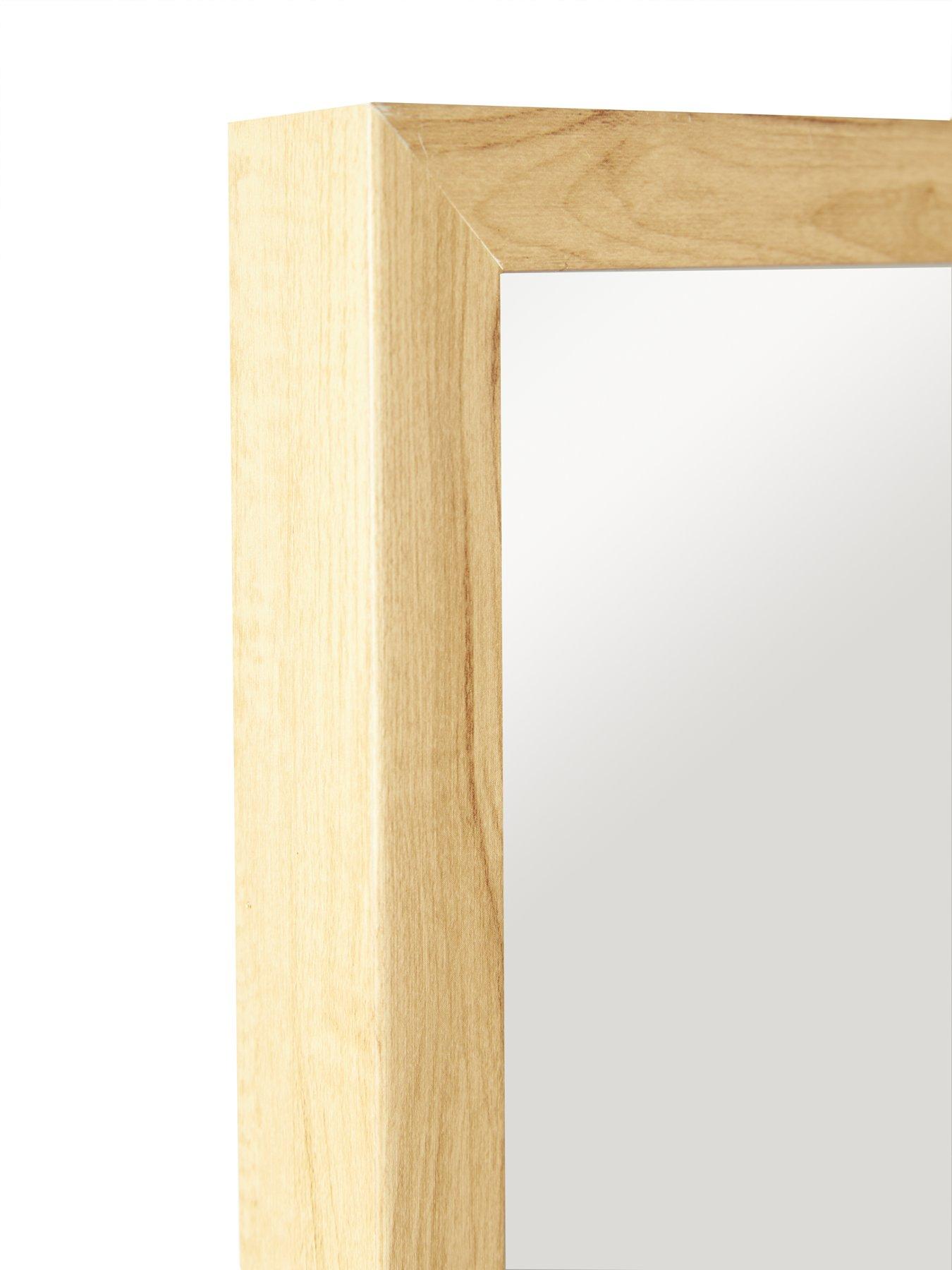 Image 4 of 4 of The Very Collection Rectangular Mirror - Natural 53x73cm