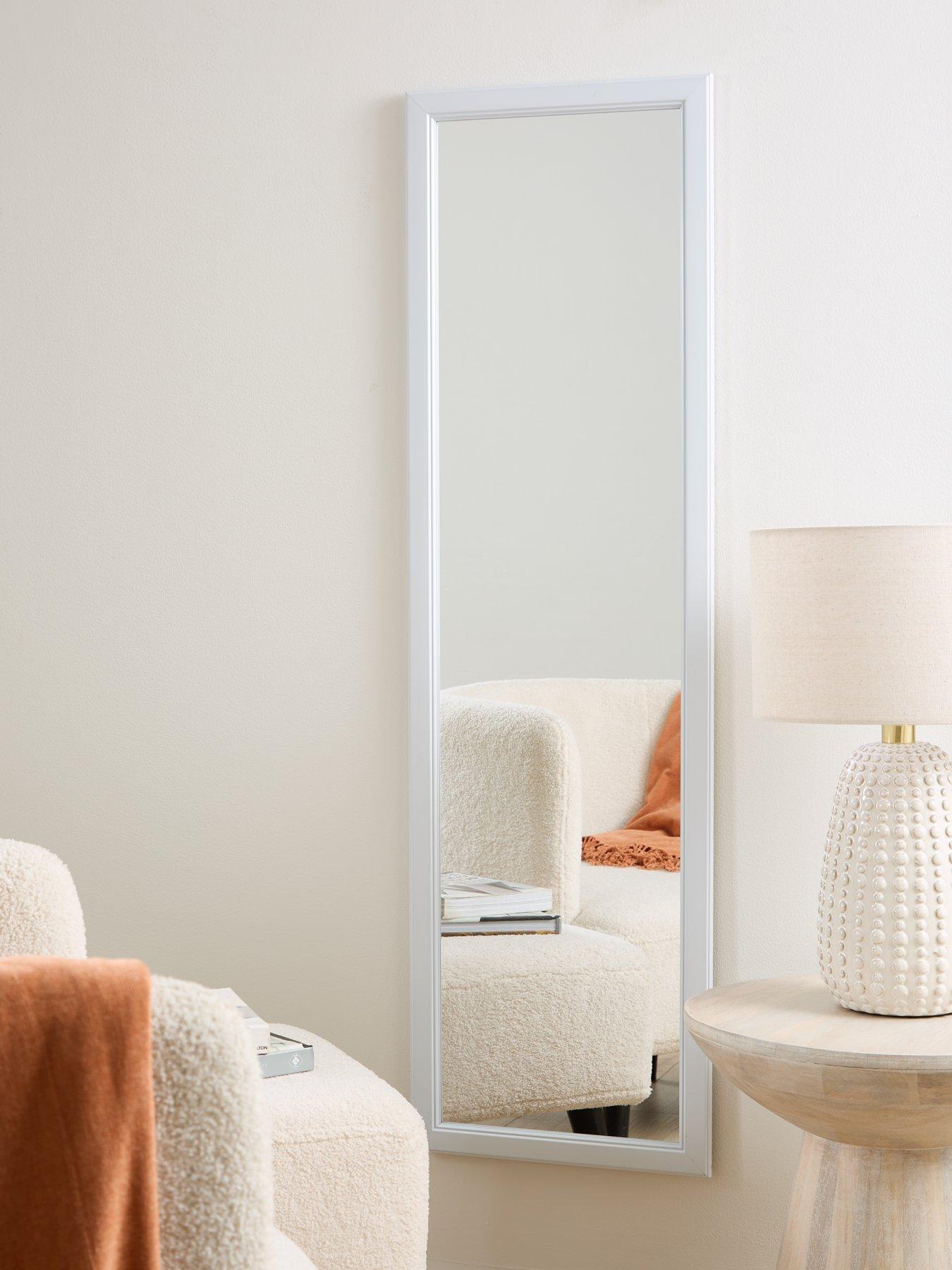 The Very Collection Tall Rectangular - White 125x33cm