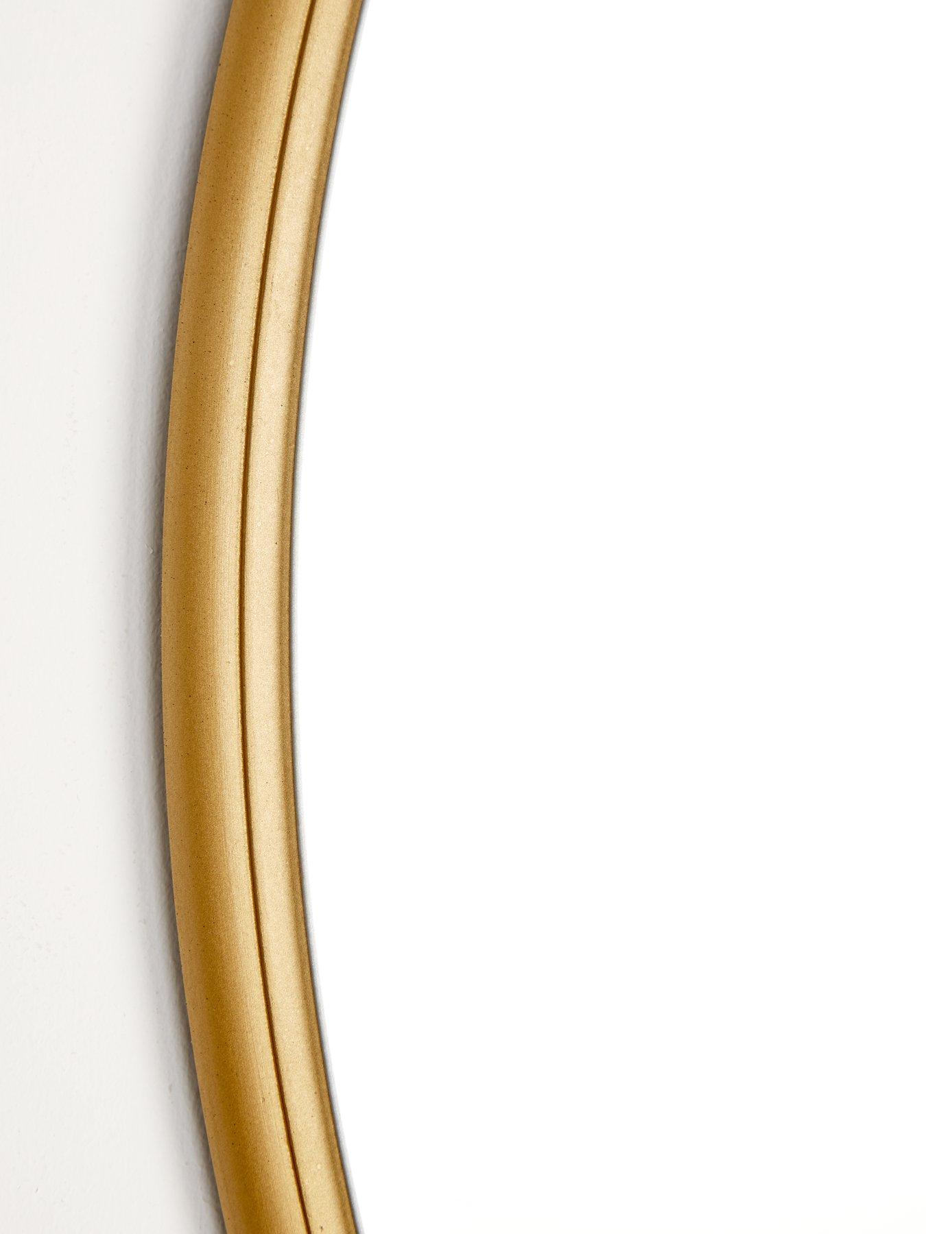 Image 5 of 6 of The Very Collection Abano Large Mirror - Gold 75cm