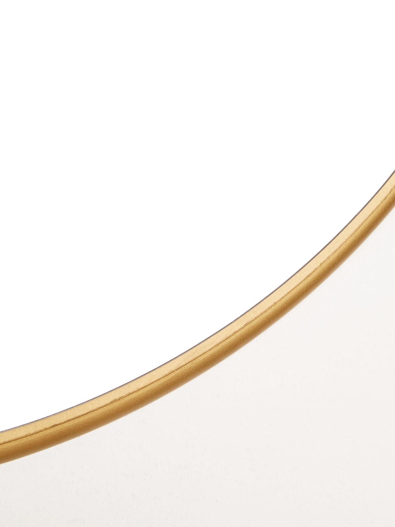 Image 6 of 6 of The Very Collection Abano Large Mirror - Gold 75cm