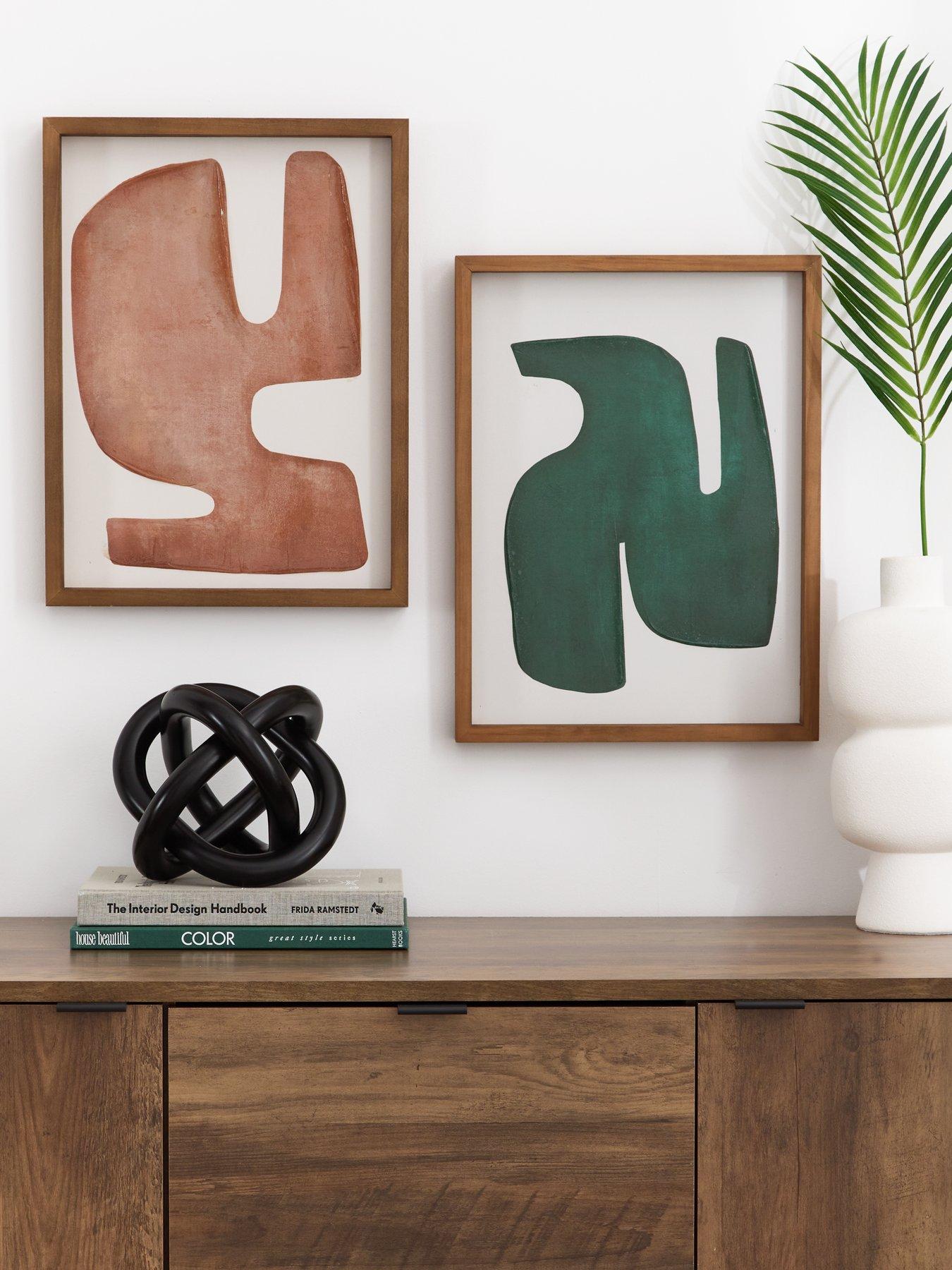 The Very Collection Abstract Set of 2 Prints 30x40cm