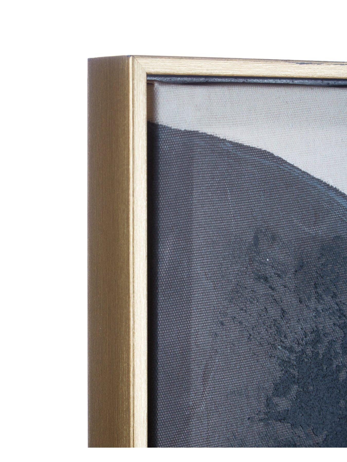 Image 4 of 4 of The Very Collection Abstract Shapes Framed Printed Canvas 80x80cm - FSC&reg; Certified