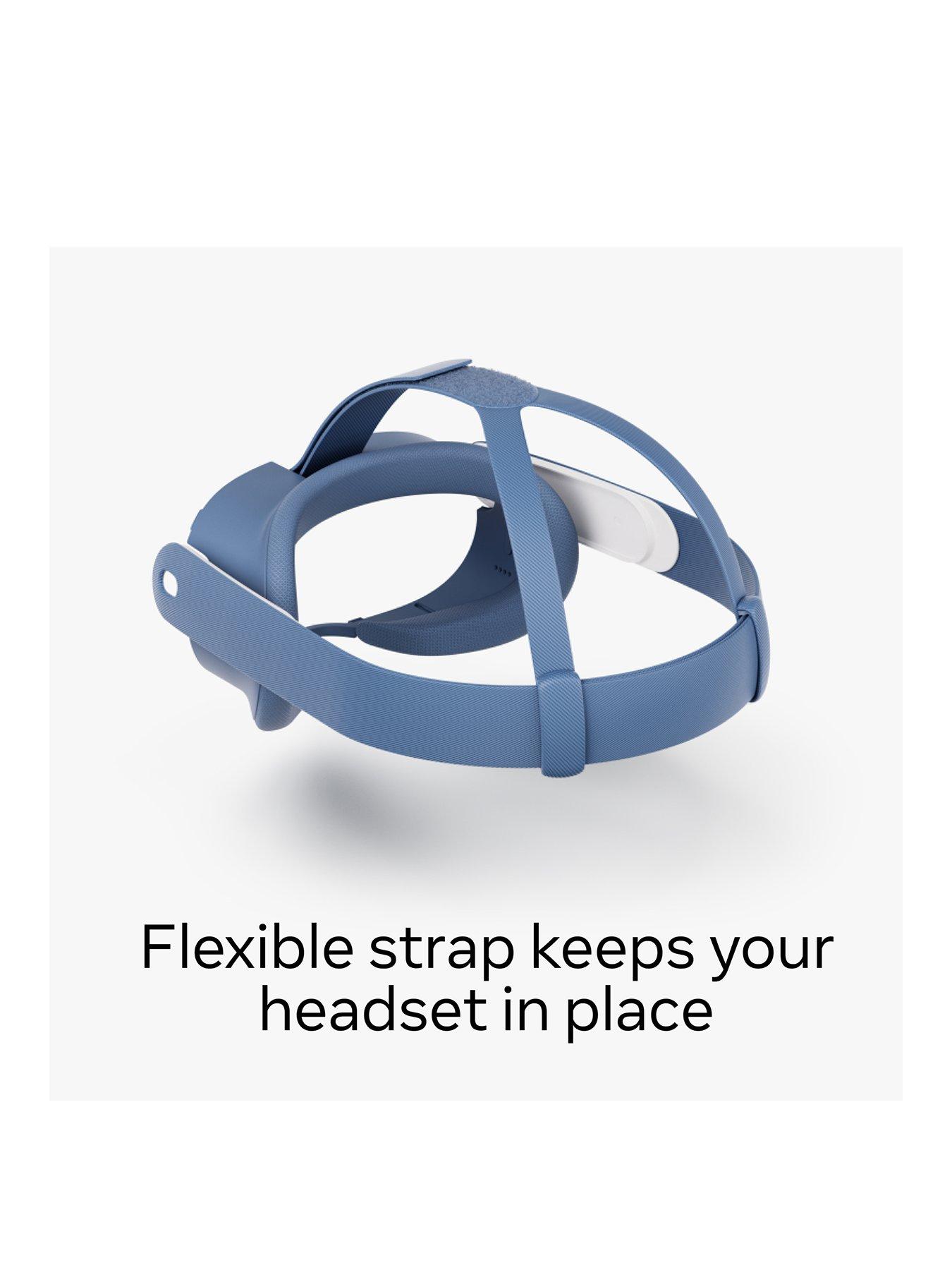  image of meta-quest-3-facial-interface-amp-head-strap-elemental-blue