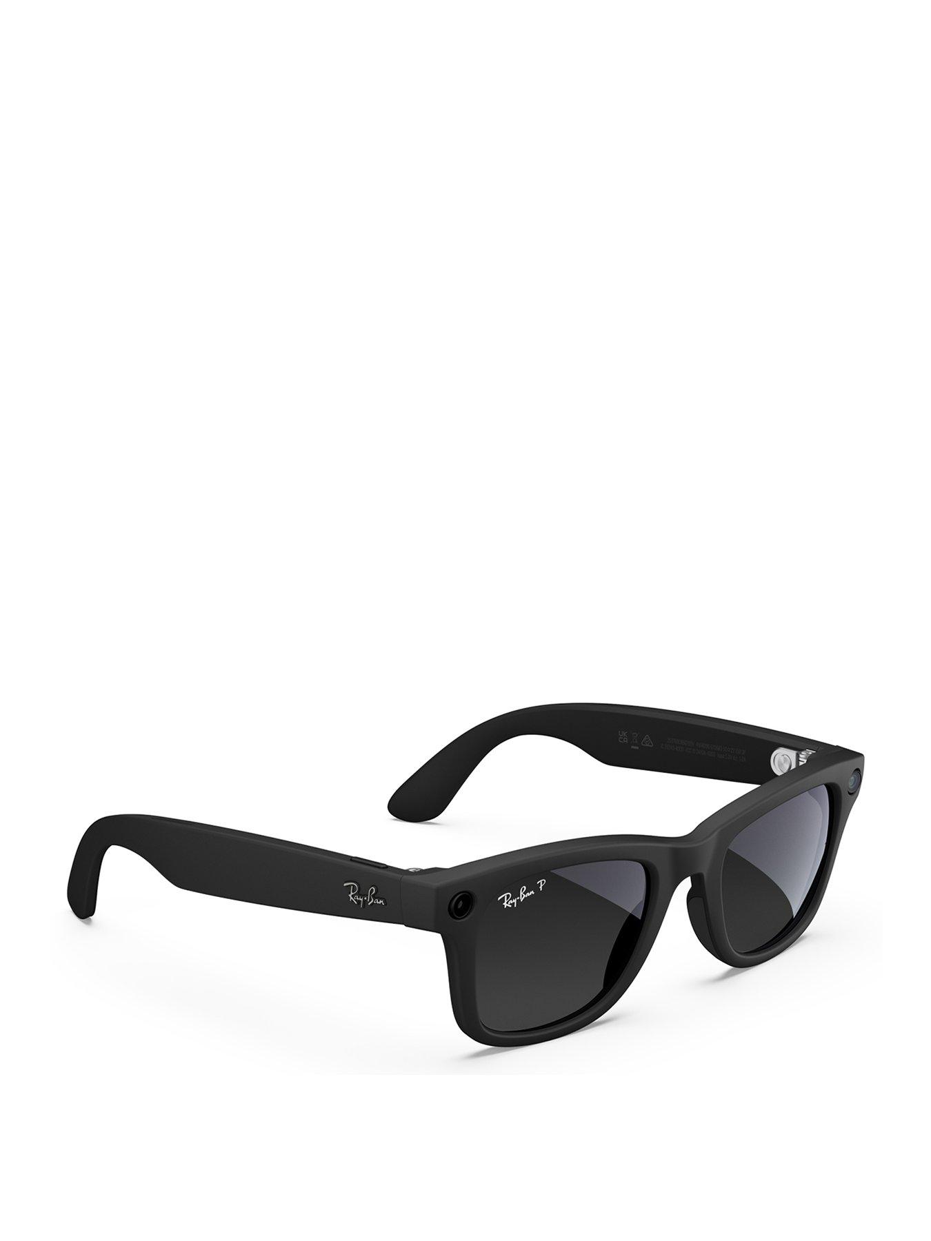 Matte black wayfarer sunglasses online