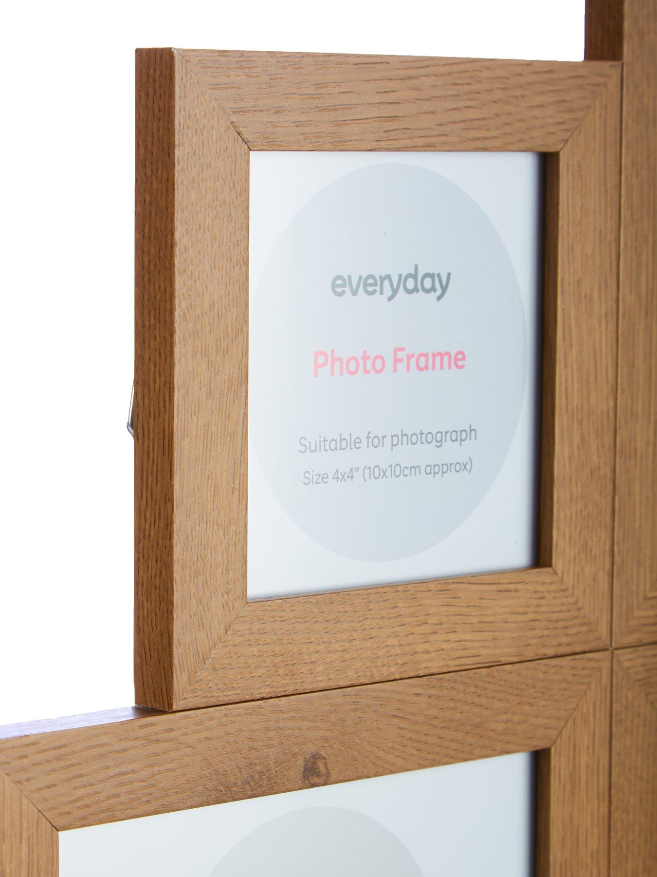  image of very-home-9-photo-cluster-gallery-frame-natural-49x49cm