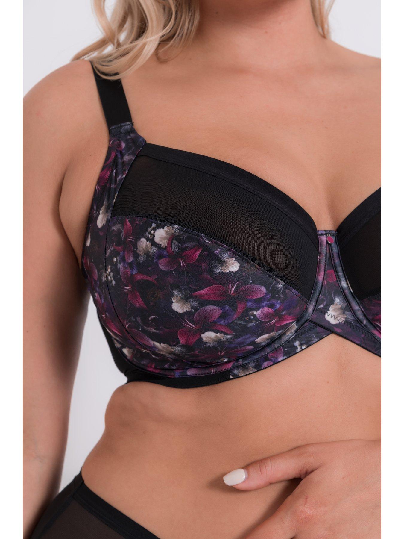 Scantilly Authority Balcony Bra in Black - Busted Bra Shop