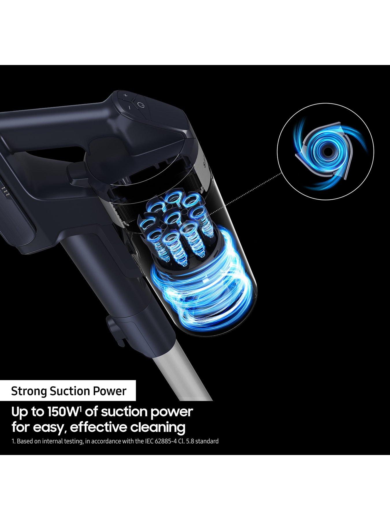  image of samsung-jet-65-pet-max-150w-cordless-vacuum-cleaner-with-pet-tool-teal-silver