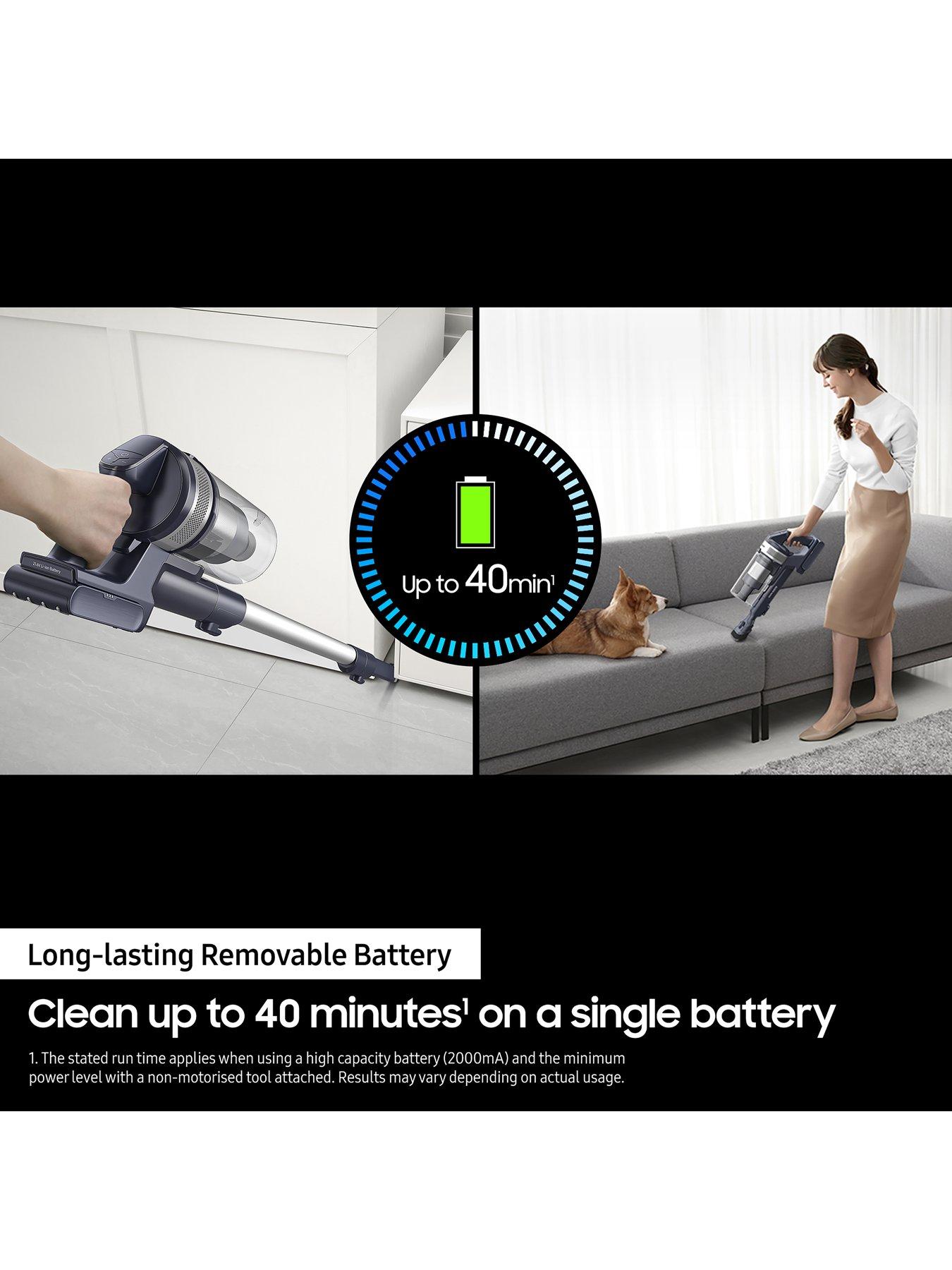  image of samsung-jet-65-pet-max-150w-cordless-vacuum-cleaner-with-pet-tool-teal-silver