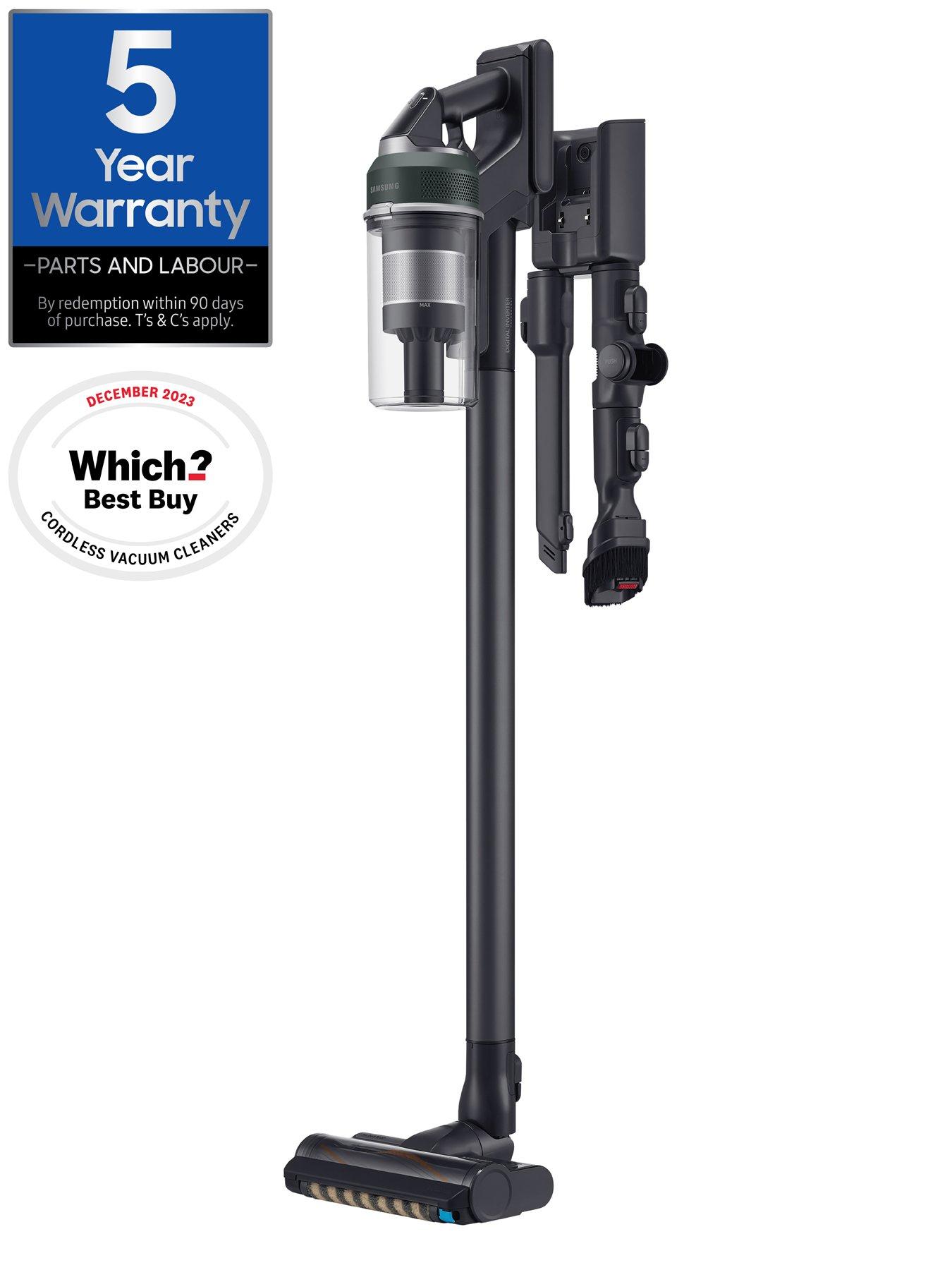  image of samsung-jet-85-pet-max-210w-cordless-vacuum-cleaner-with-pet-tool-woody-green
