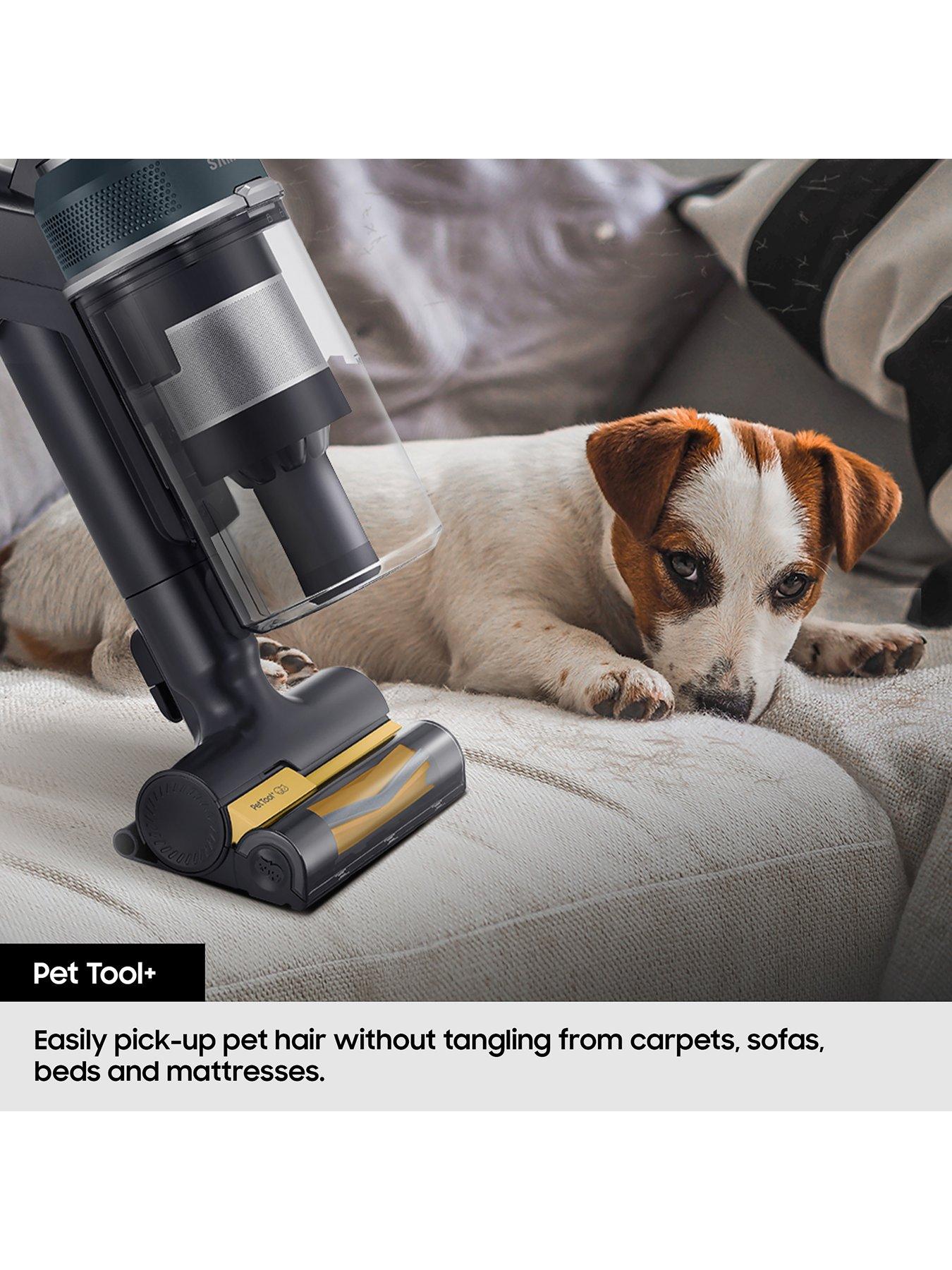  image of samsung-jet-85-pet-max-210w-cordless-vacuum-cleaner-with-pet-tool-woody-green