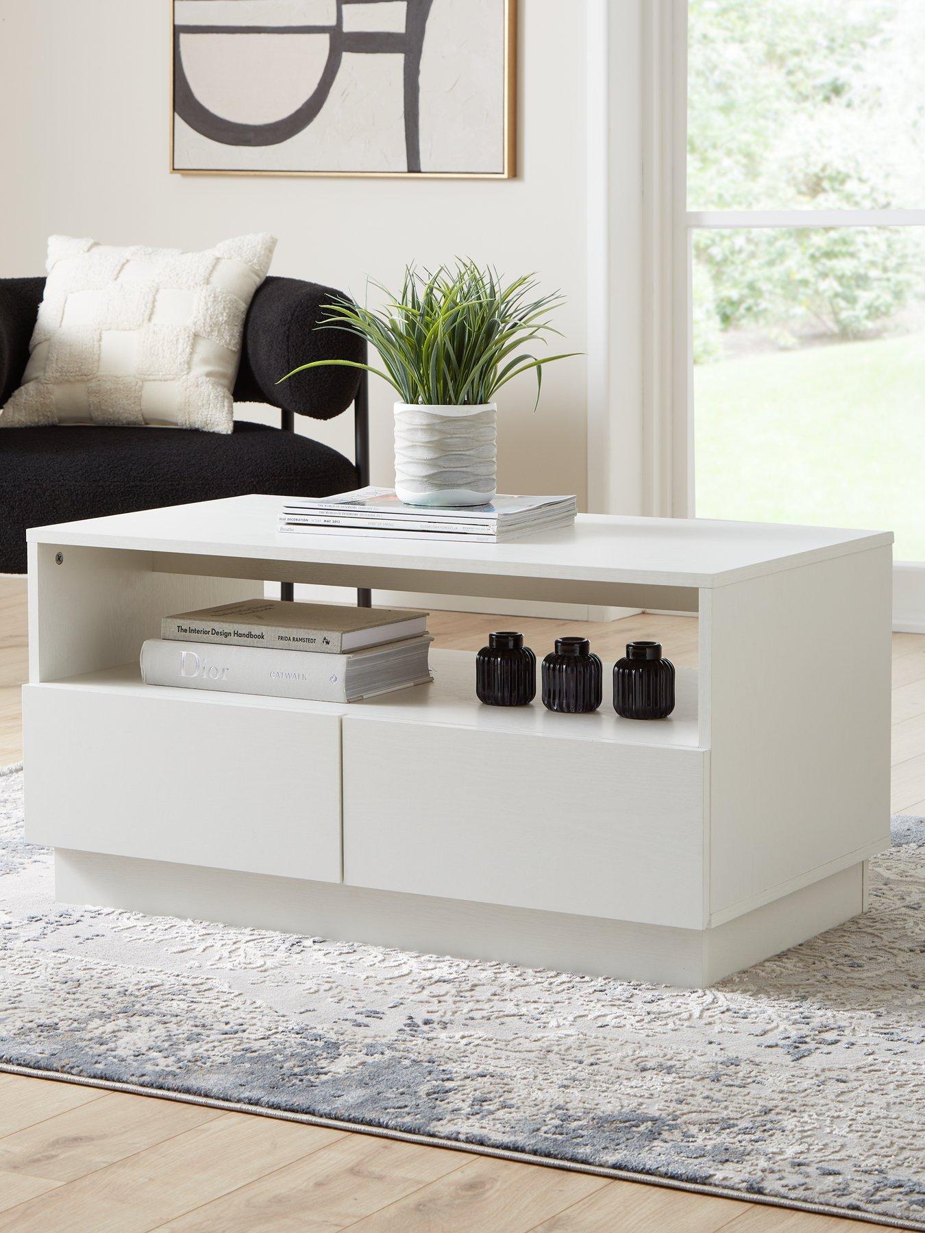 front image of very-home-croft-coffee-table-white