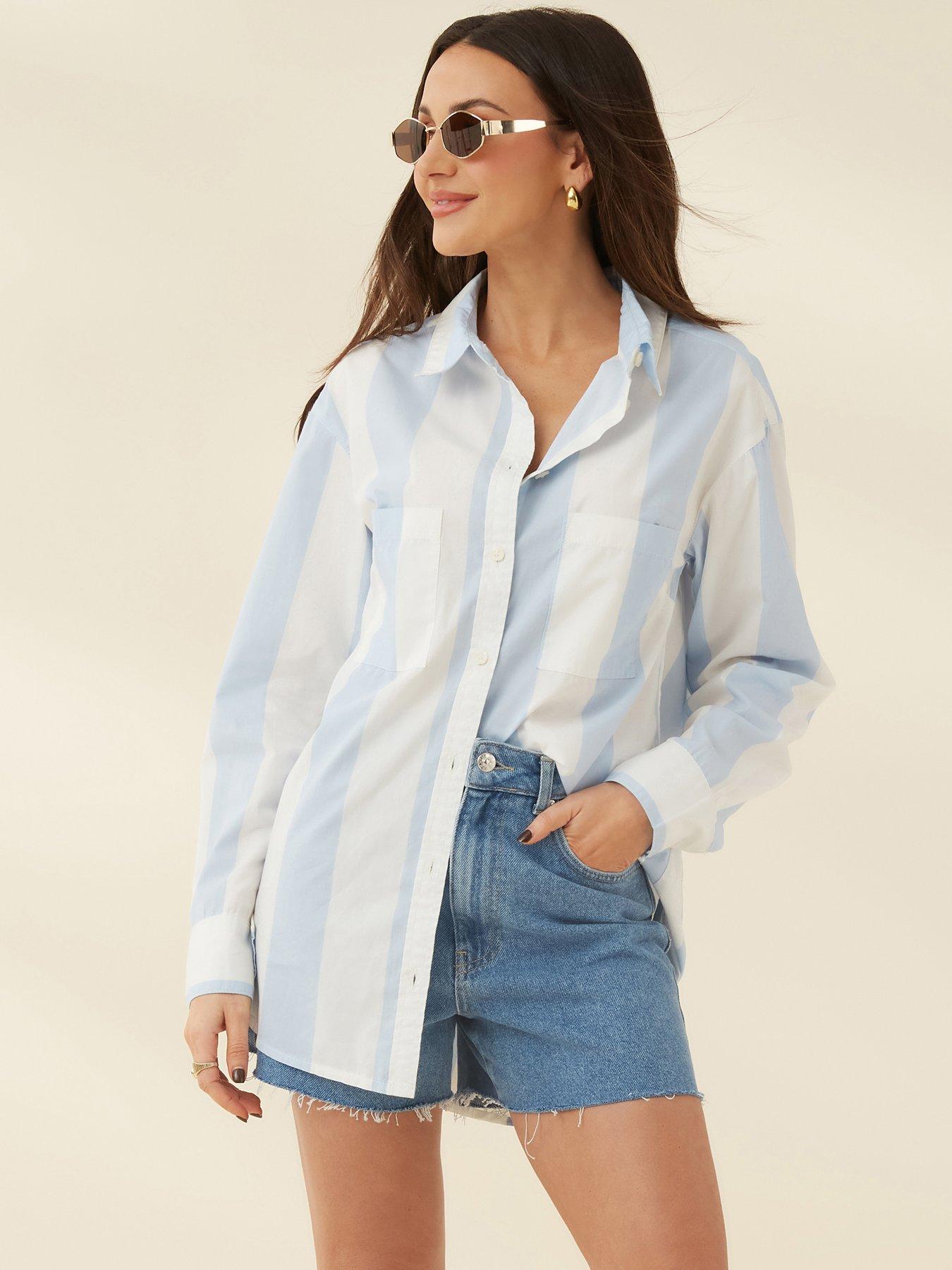 White Stag Womens Pleated Woven Blouse