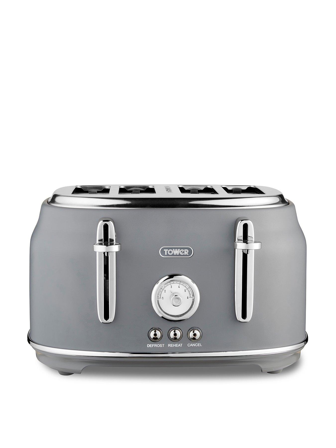  image of tower-t20065gry-renaissance-4-slice-toaster-grey