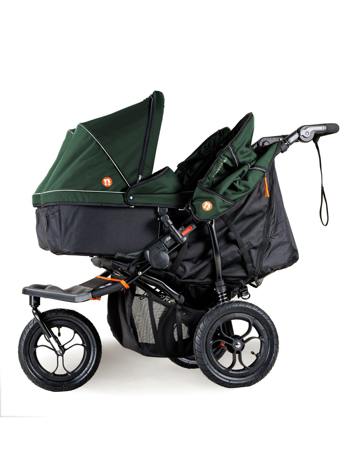 Image 6 of 8 of Out n About Nipper Double V5 Pushchair - Sycamore Green
