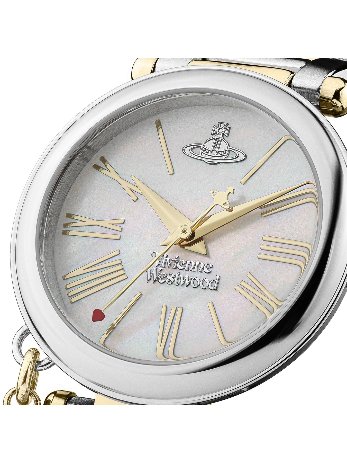 Vivienne Westwood Mother Orb Ladies Quartz Watch with MOP Dial