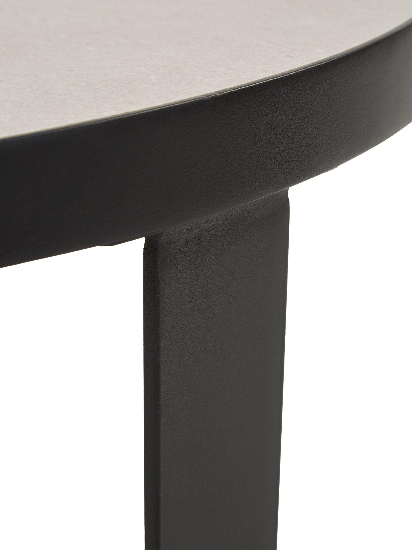 Image 4 of 4 of Michelle Keegan Home Cortes Ceramic Top&nbsp;Side Table