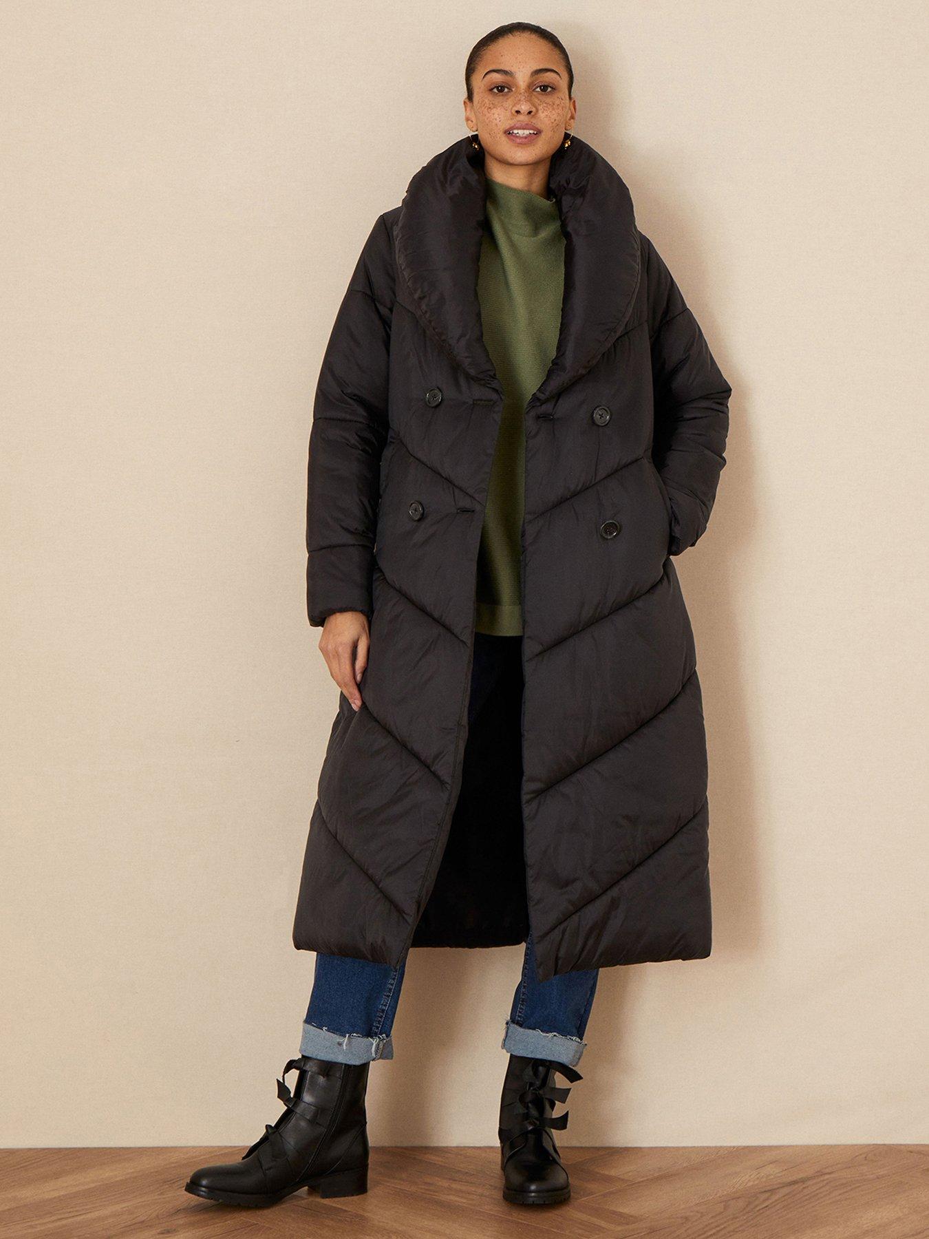 Monsoon mya hotsell military coat