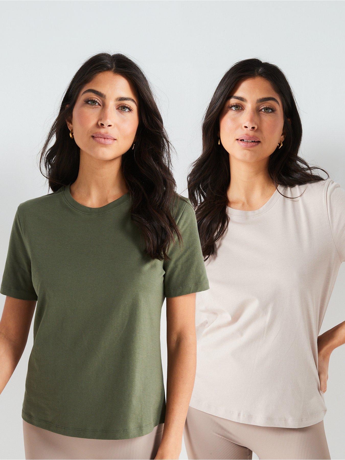  image of everyday-2-pack-essential-crew-neck-t-shirt-multi