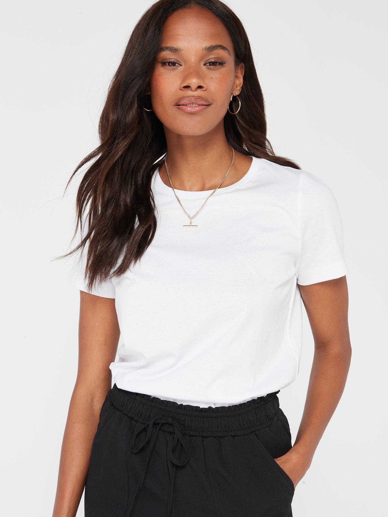 undefined The Essential Crew Neck T-Shirt - White
