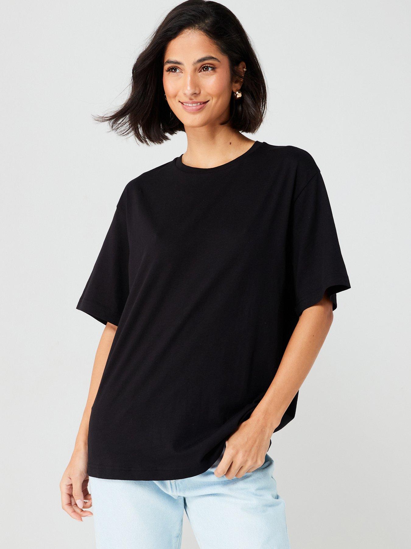 undefined Essential Oversized T-shirt - Black