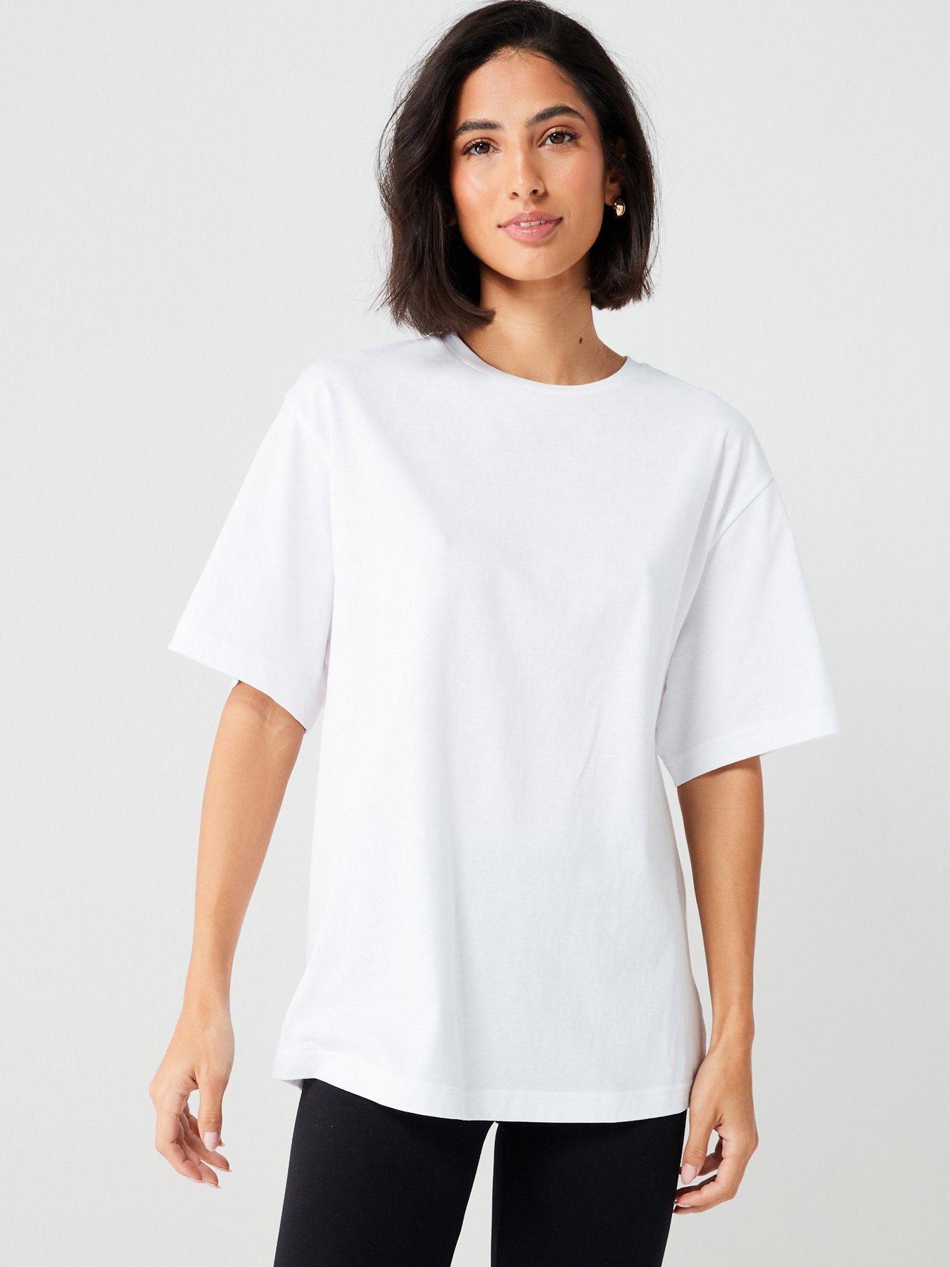 undefined Essential Oversized T-Shirt - White