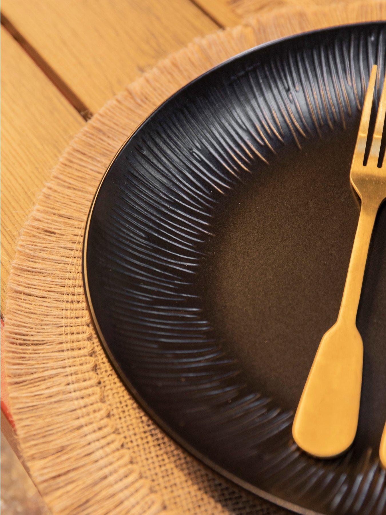  image of mikasa-mk-round-placemat-set-of-4-hessian