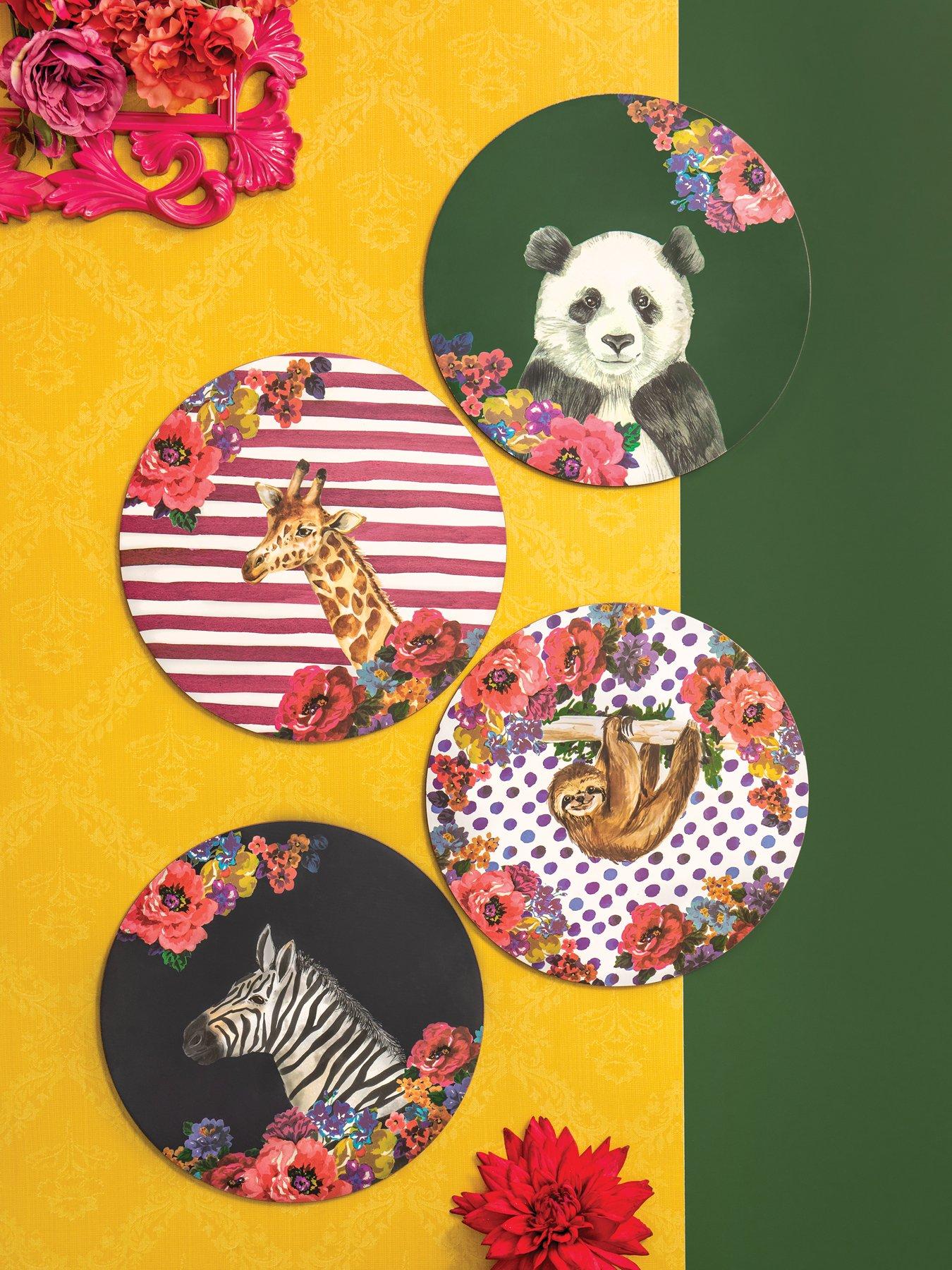 Mikasa Wild at Heart Set of 4 Placemats