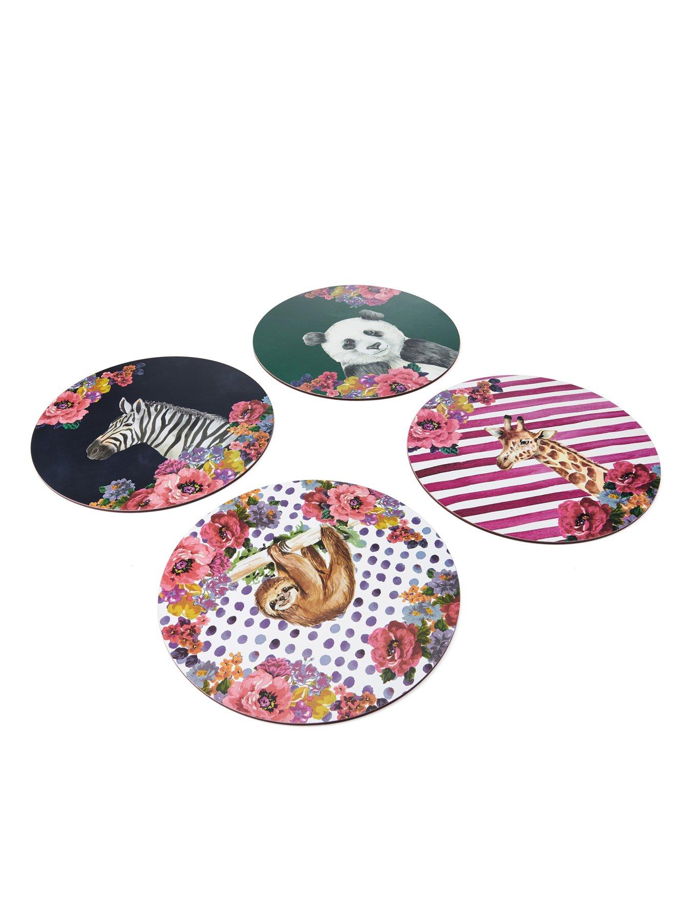  image of mikasa-wild-at-heart-place-mats-ndash-set-of-4