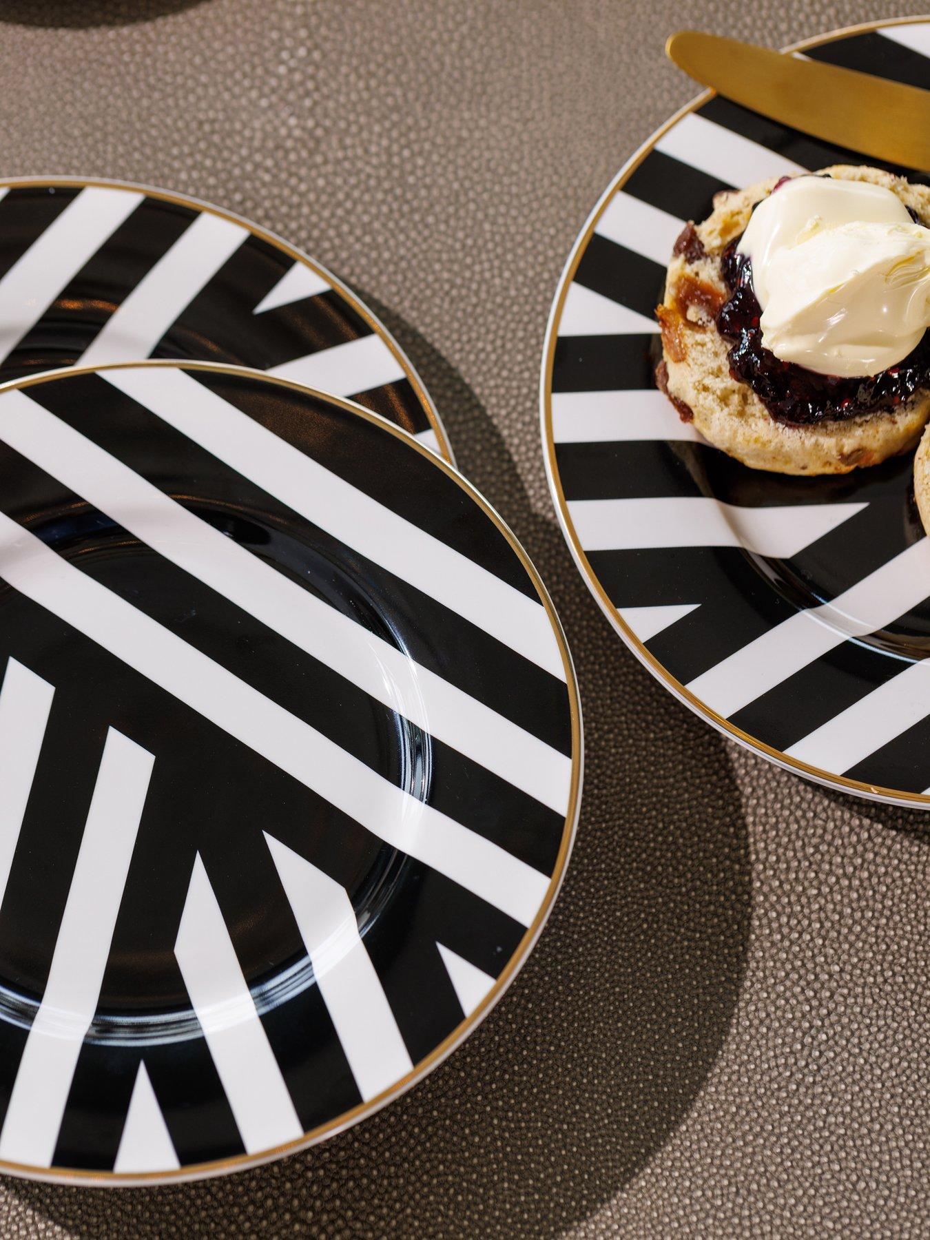  image of mikasa-luxe-deco-set-of-4-side-plates