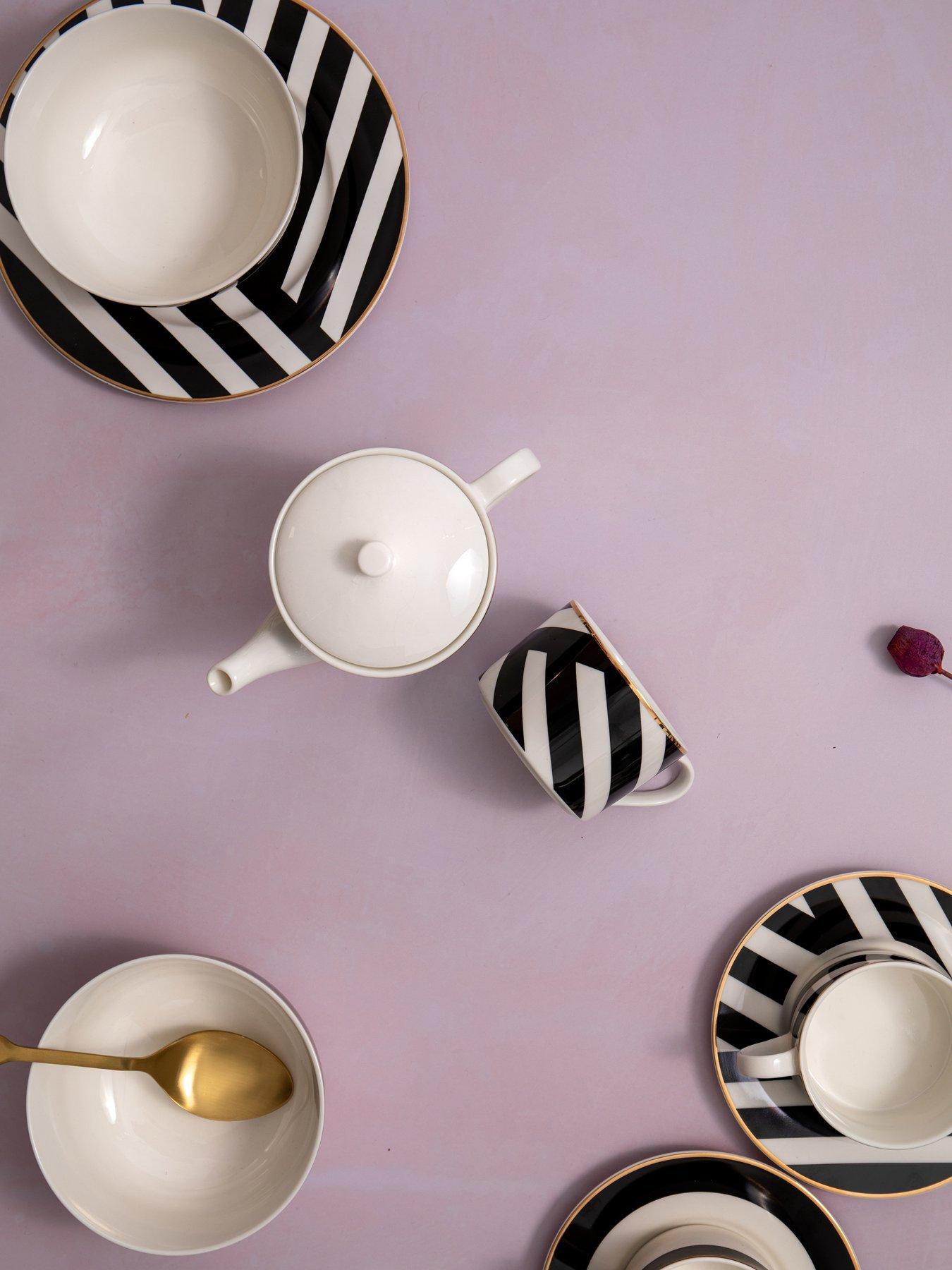  image of mikasa-luxe-deco-tea-for-one-set