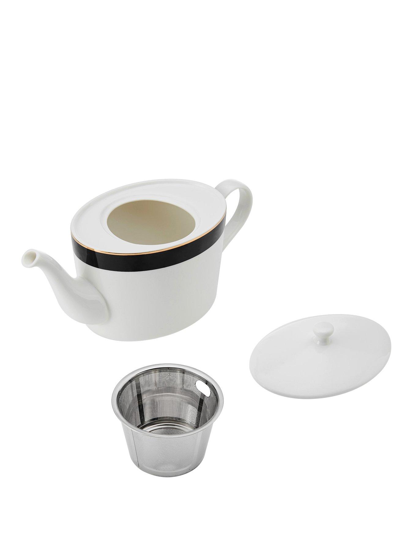  image of mikasa-luxe-deco-china-teapot