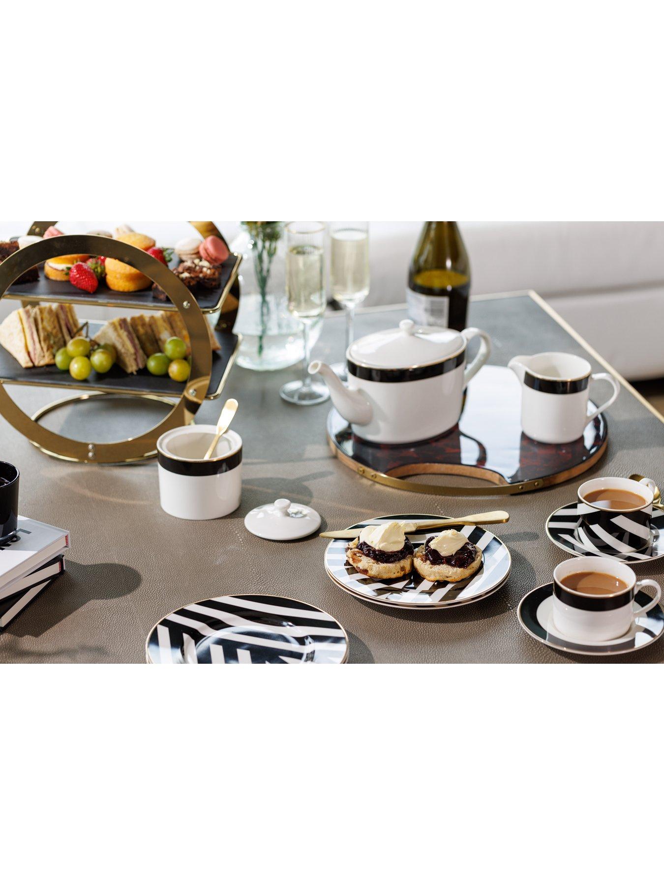  image of mikasa-luxe-deco-china-teapot