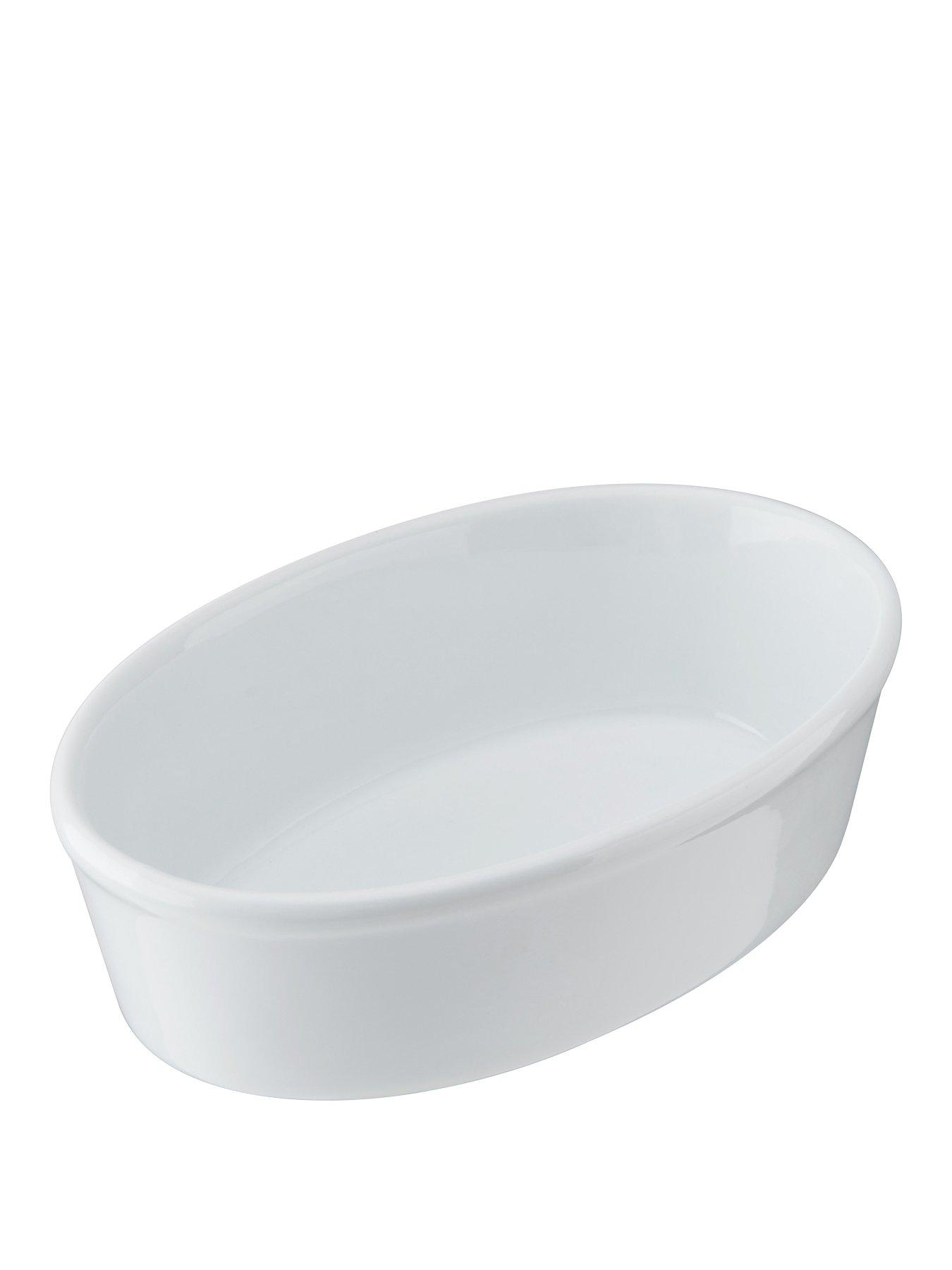 mikasa-chalk-oval-pie-dish-ndash-17-cm