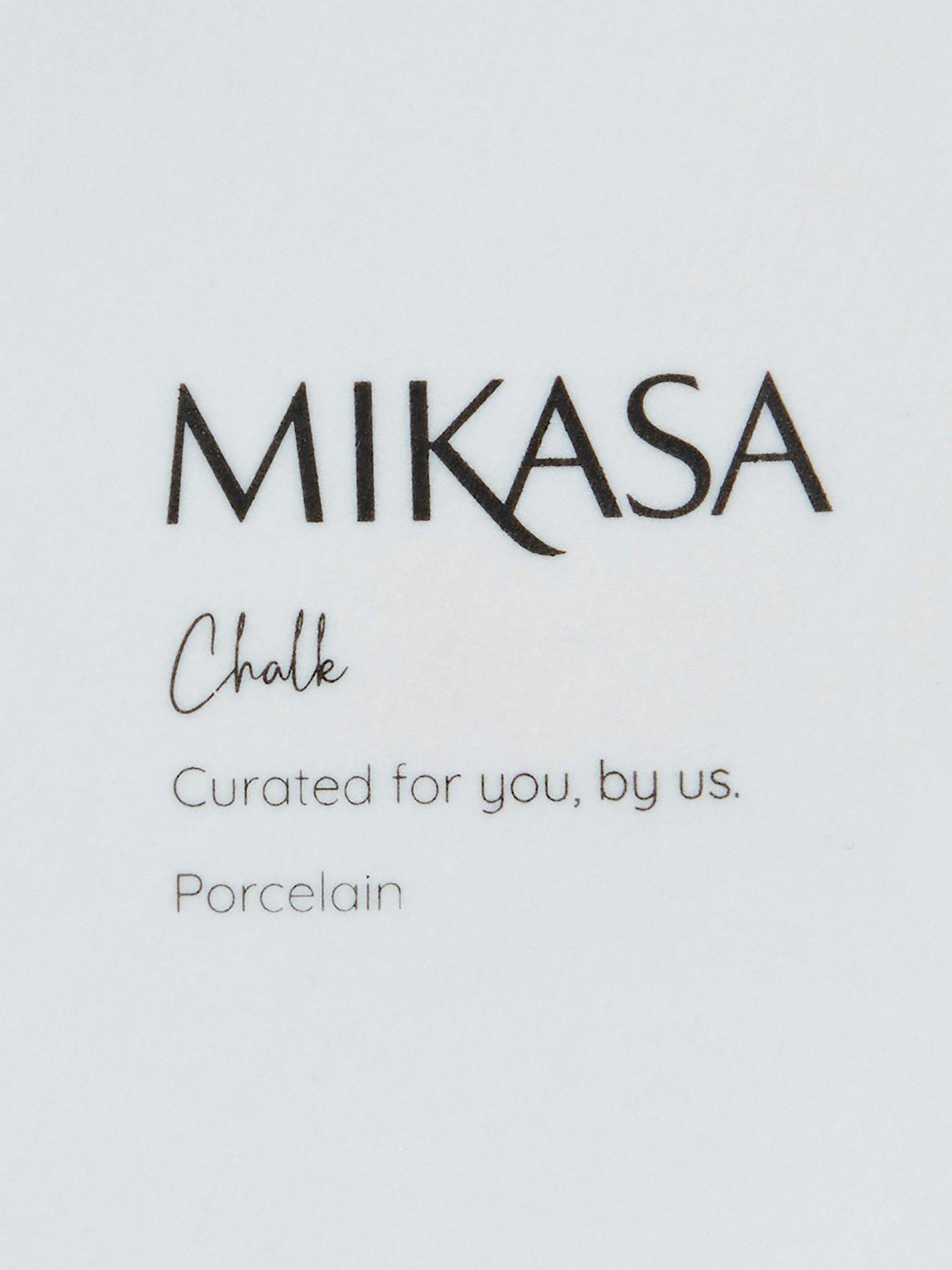  image of mikasa-chalk-oval-pie-dish-ndash-17-cm