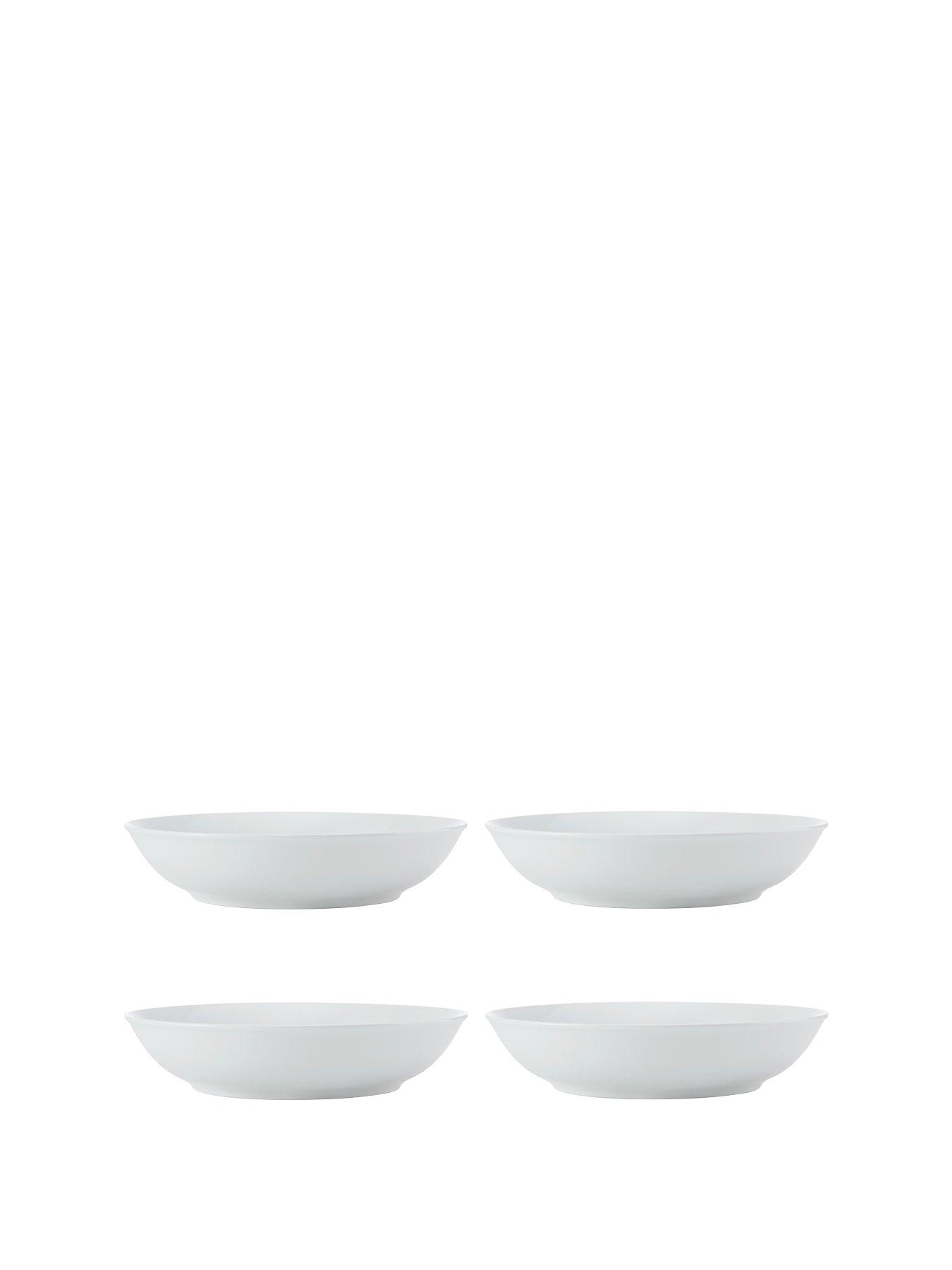  image of mikasa-chalk-set-of-4-pasta-bowls