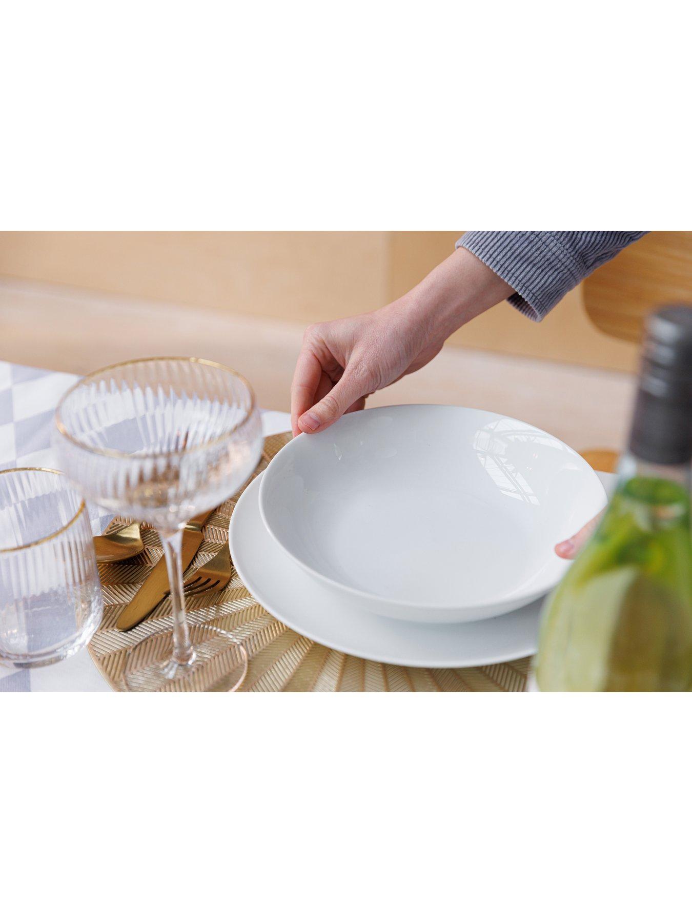  image of mikasa-chalk-set-of-4-pasta-bowls