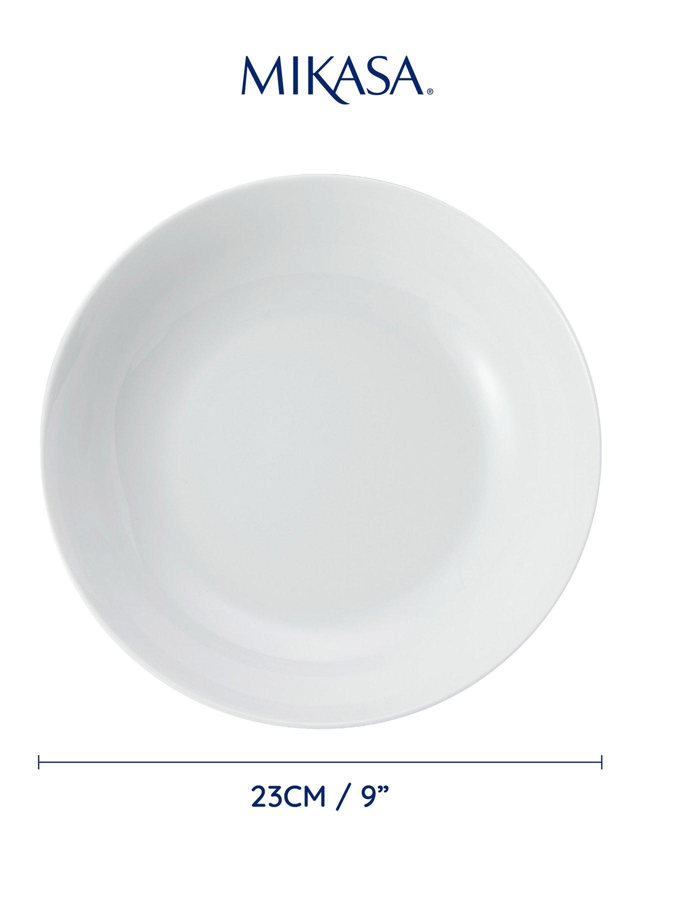 image of mikasa-chalk-set-of-4-pasta-bowls