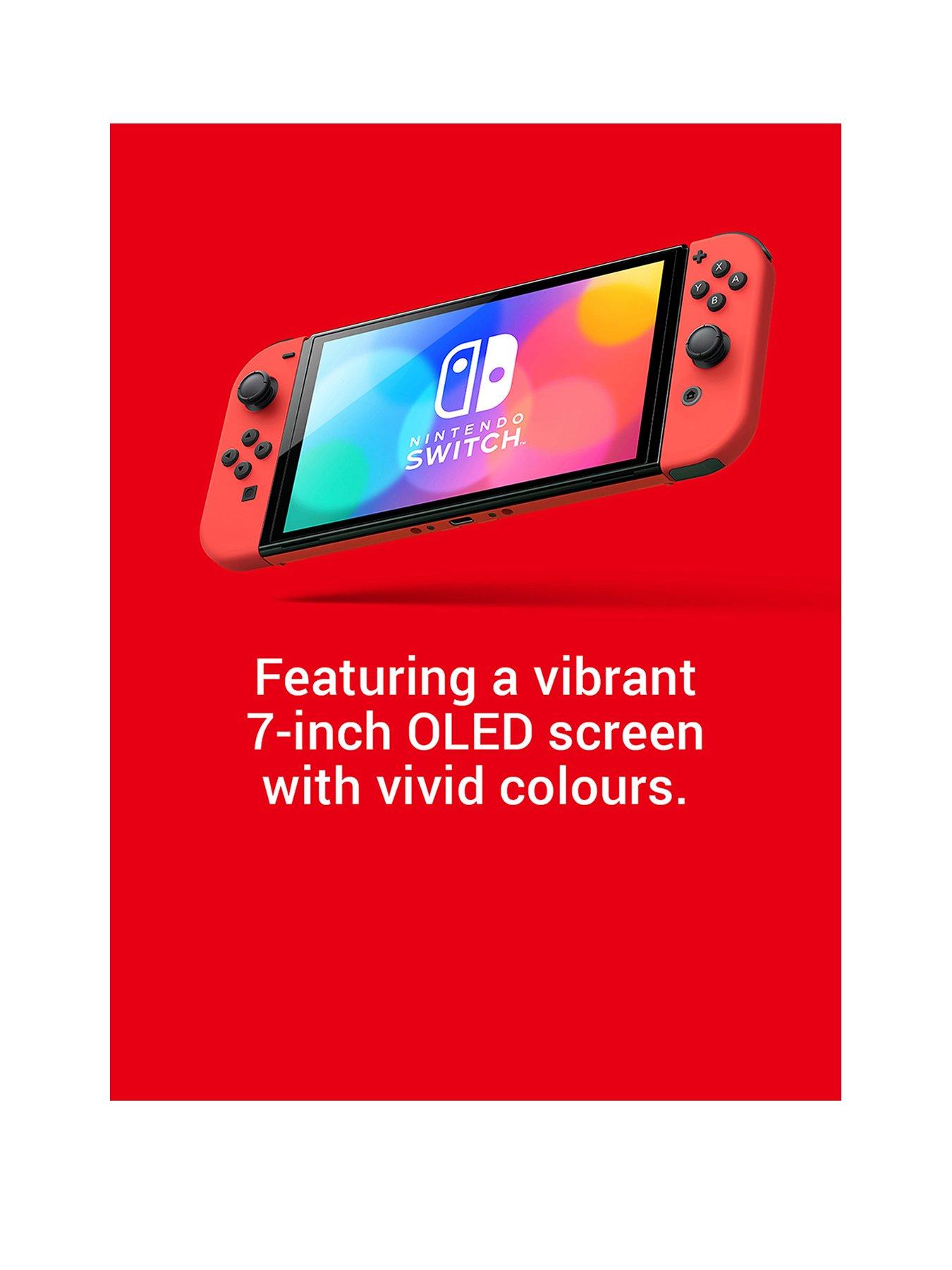 Nintendo Switch OLED Model Mario Red Edition Console