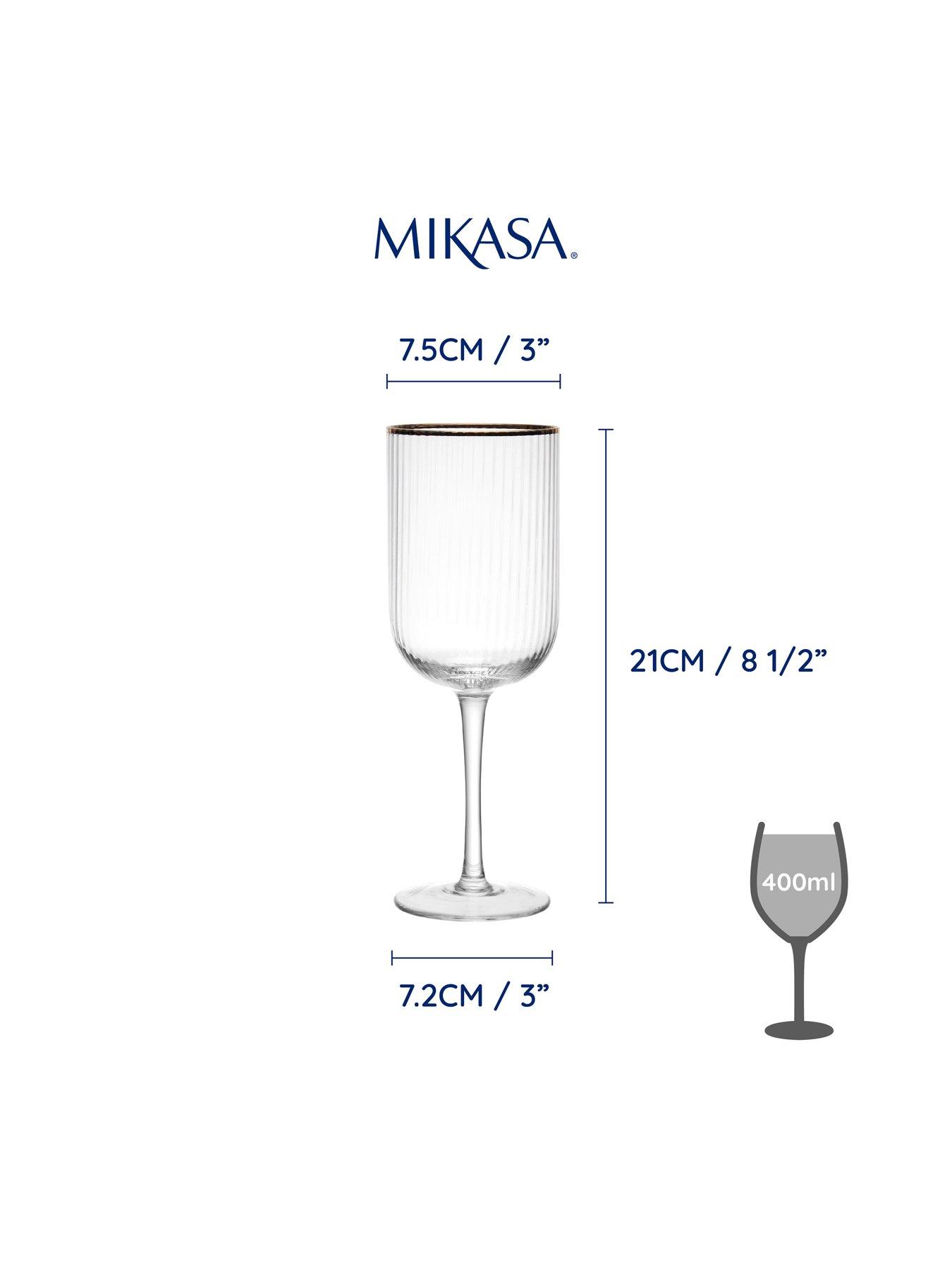  image of mikasa-sorrento-white-wine-glasses-ndash-set-of-4