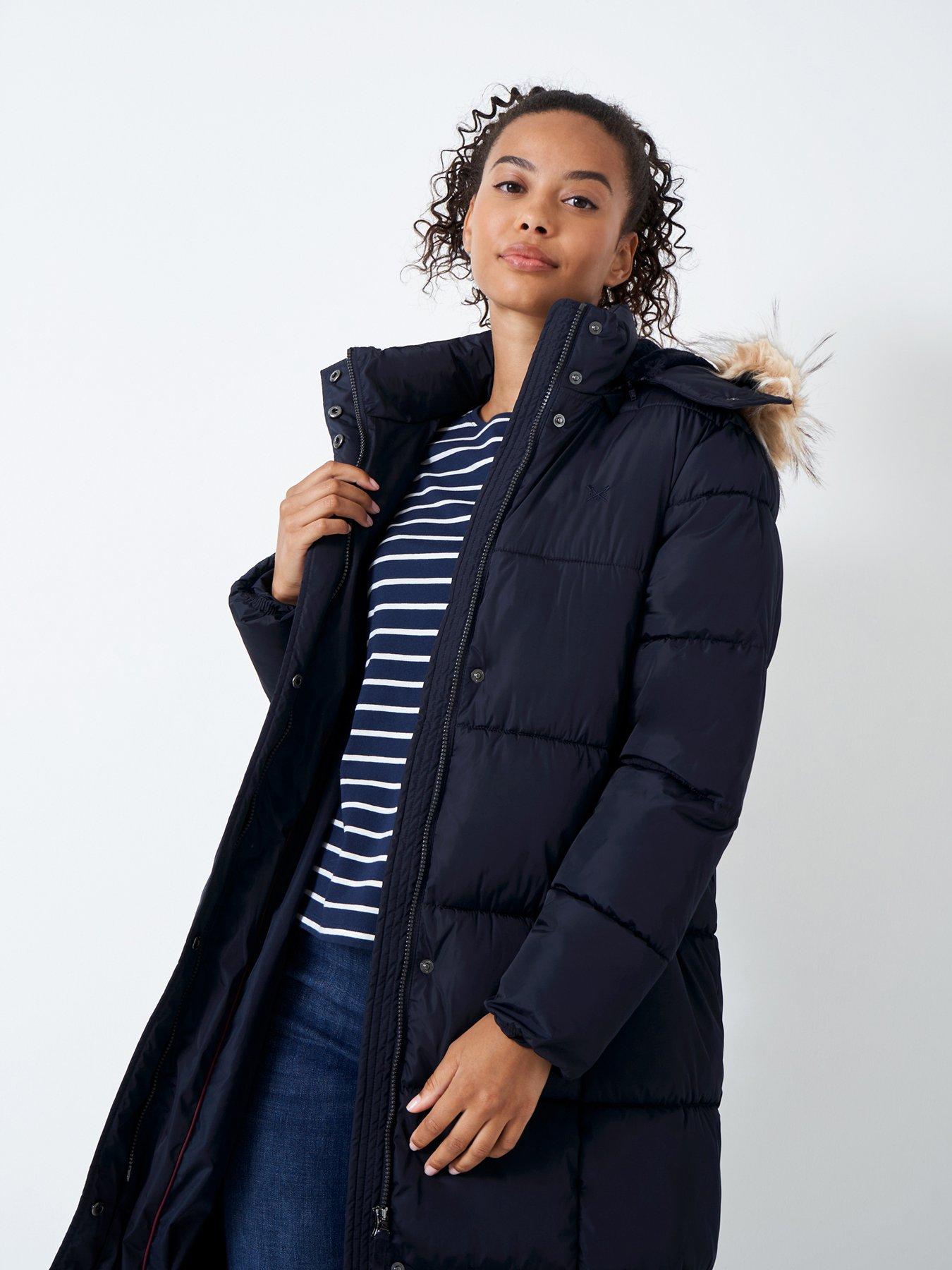 Tommy Jeans Alaska Padded Longline Coat - Red