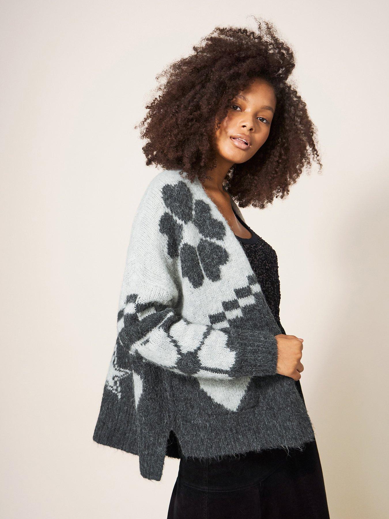 Nordic Forest Cardigan Grey