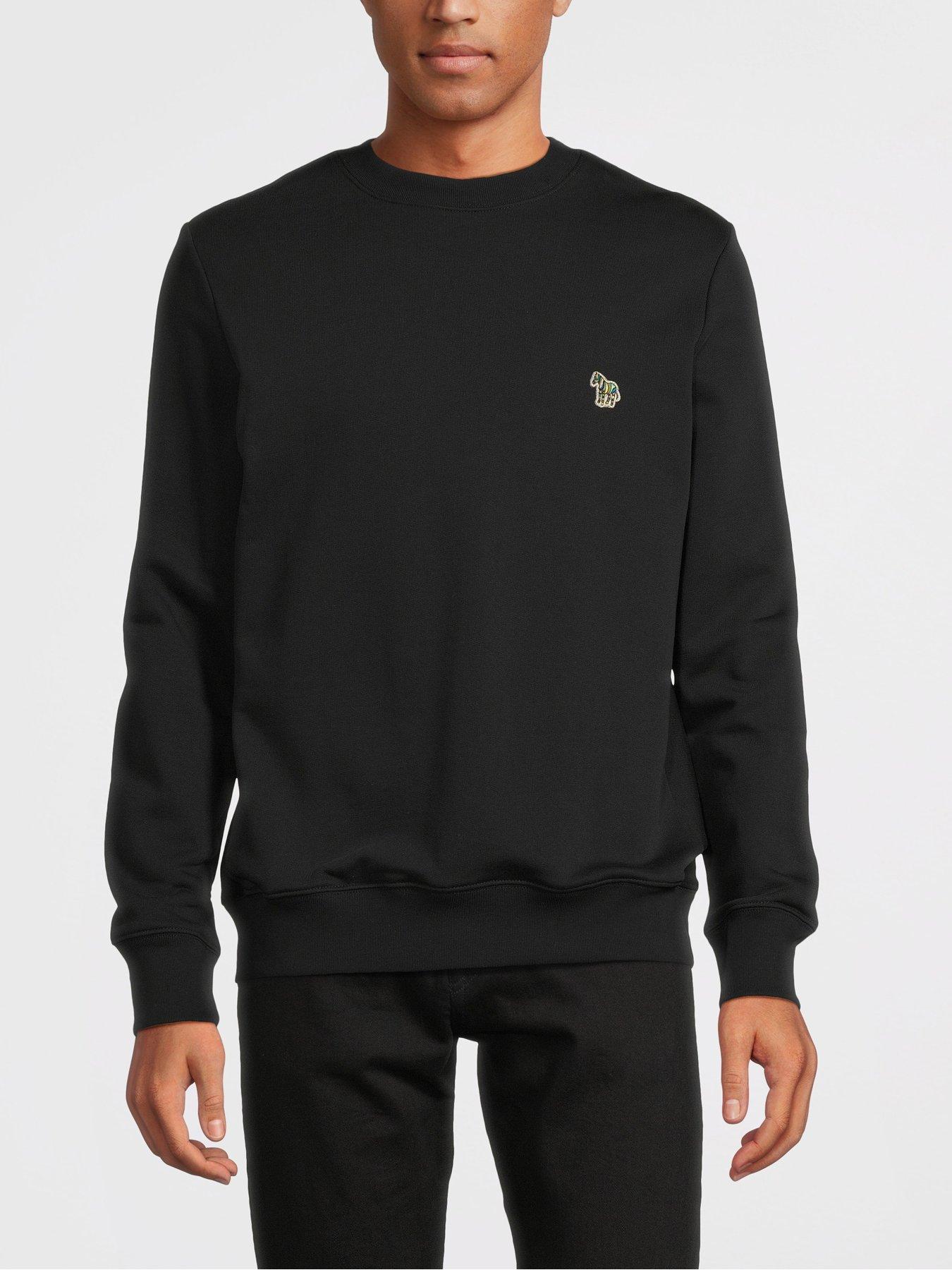 PS PAUL SMITH Zebra Regular Fit Sweatshirt - Black