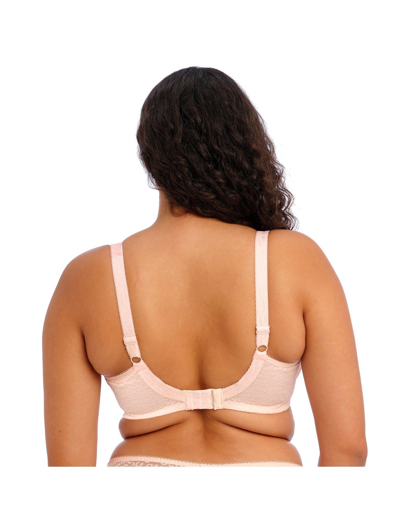  image of elomi-lucie-underwired-plunge-bra-pink
