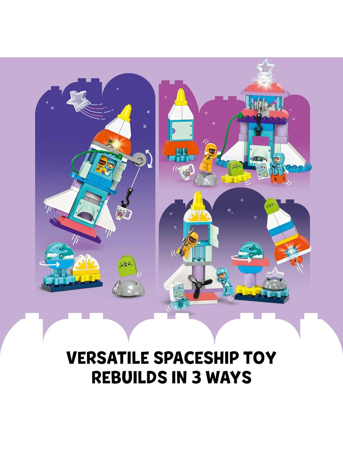 image of lego-duplo-3in1-space-shuttle-adventure-toy-10422