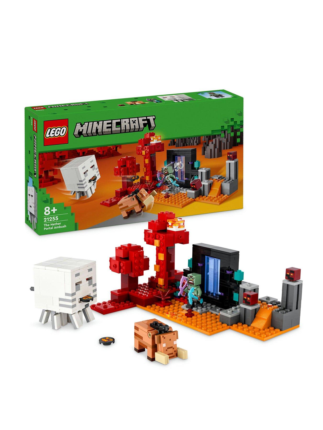LEGO Minecraft The Nether Portal Ambush Toy 21255