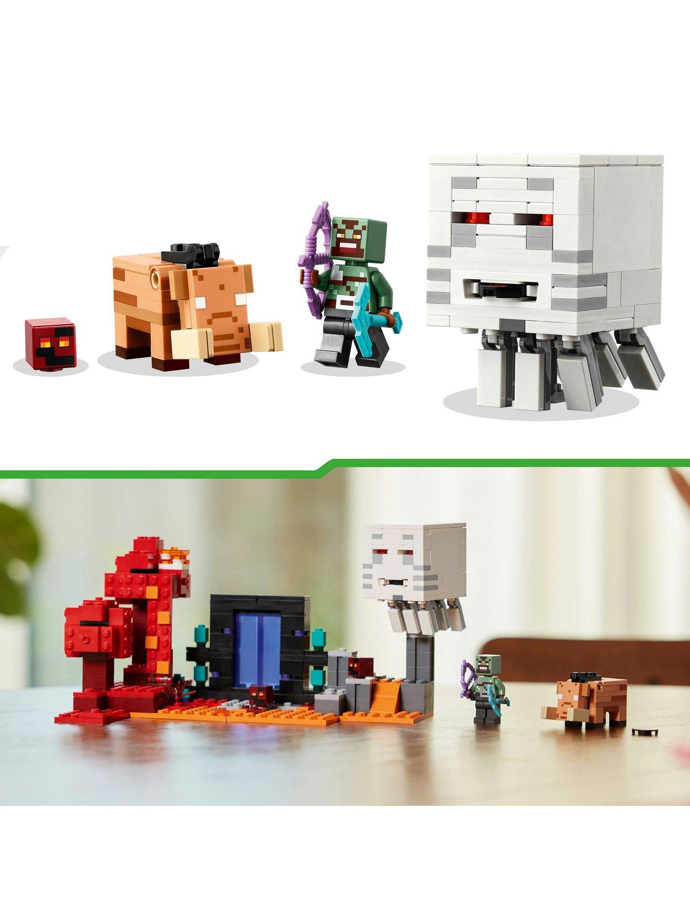  image of lego-minecraft-the-nether-portal-ambush-toy-21255