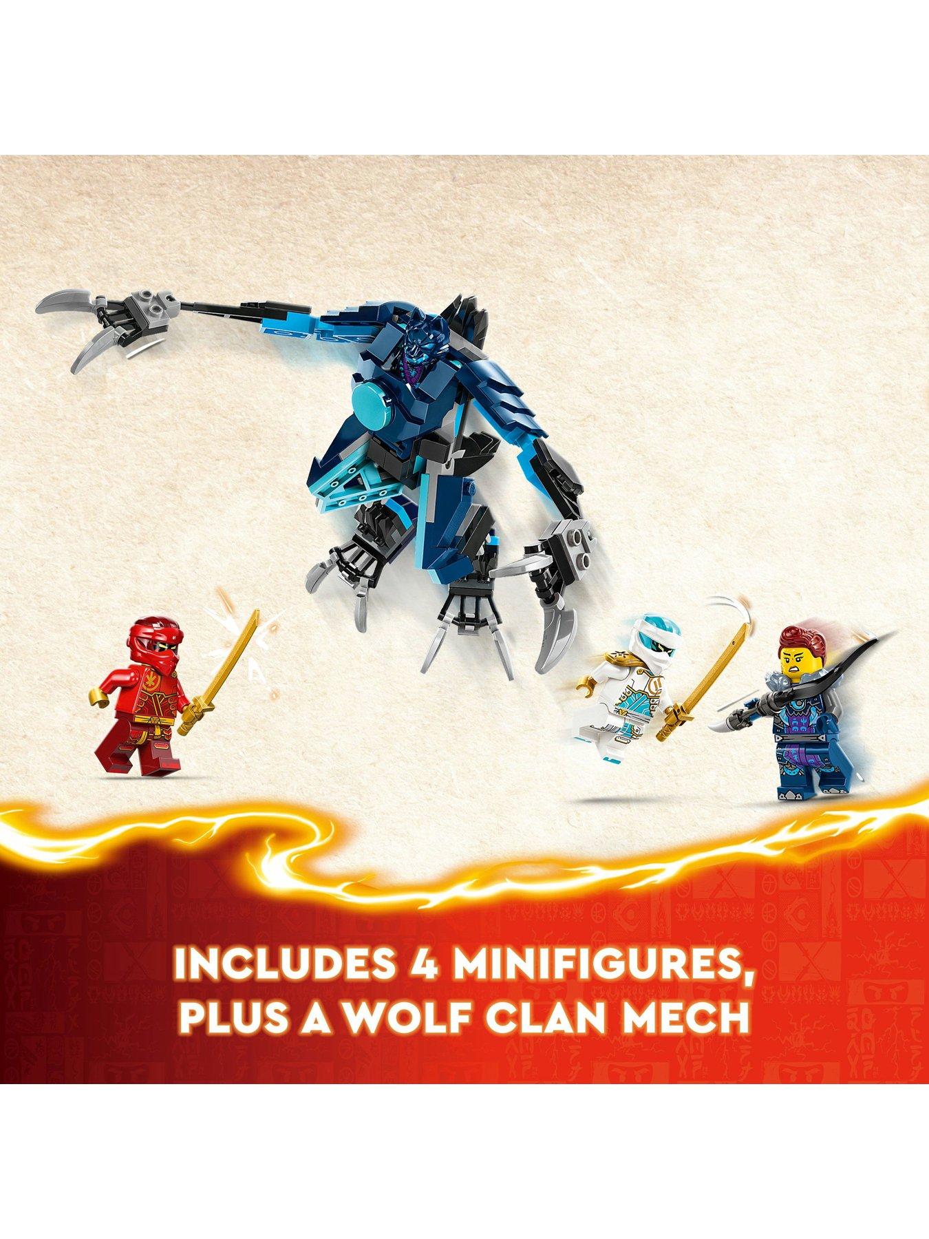 Image 4 of 8 of LEGO Ninjago Kai&rsquo;s Elemental Fire Mech Toy Set 71808