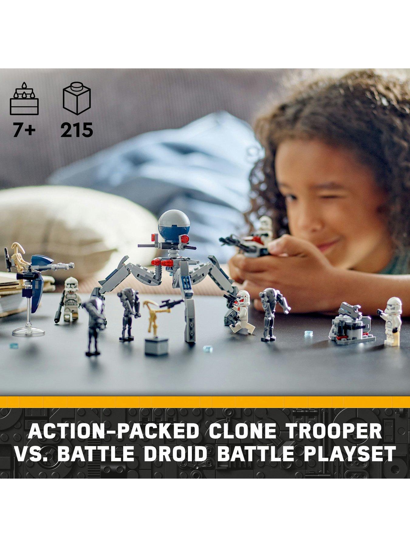 Image 2 of 8 of LEGO Star Wars Clone Trooper&trade; &amp; Battle Droid&trade; Battle Pack 75372